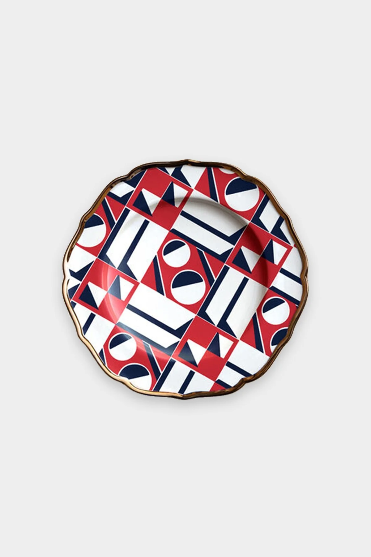 Dessert Plate in Geometrico