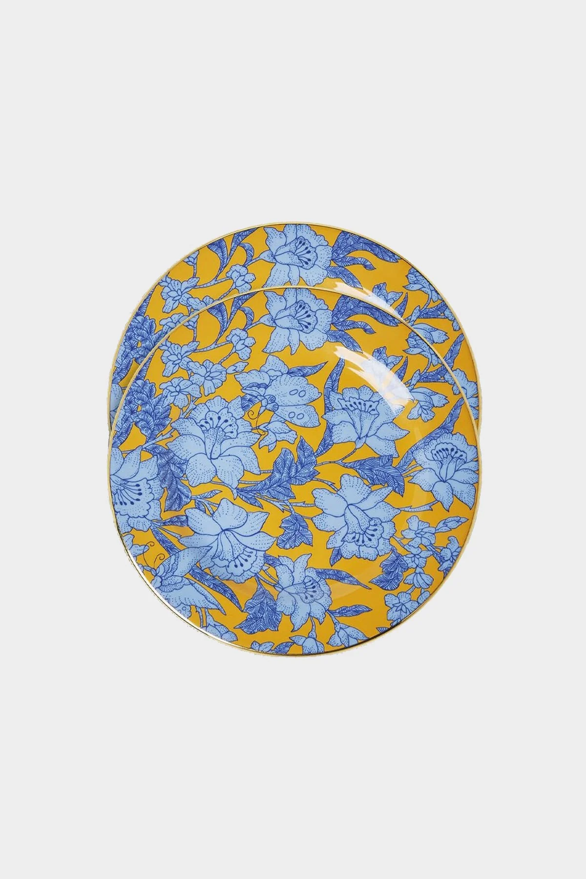 Dessert Plate Set of 2 in Lilium Zafferano