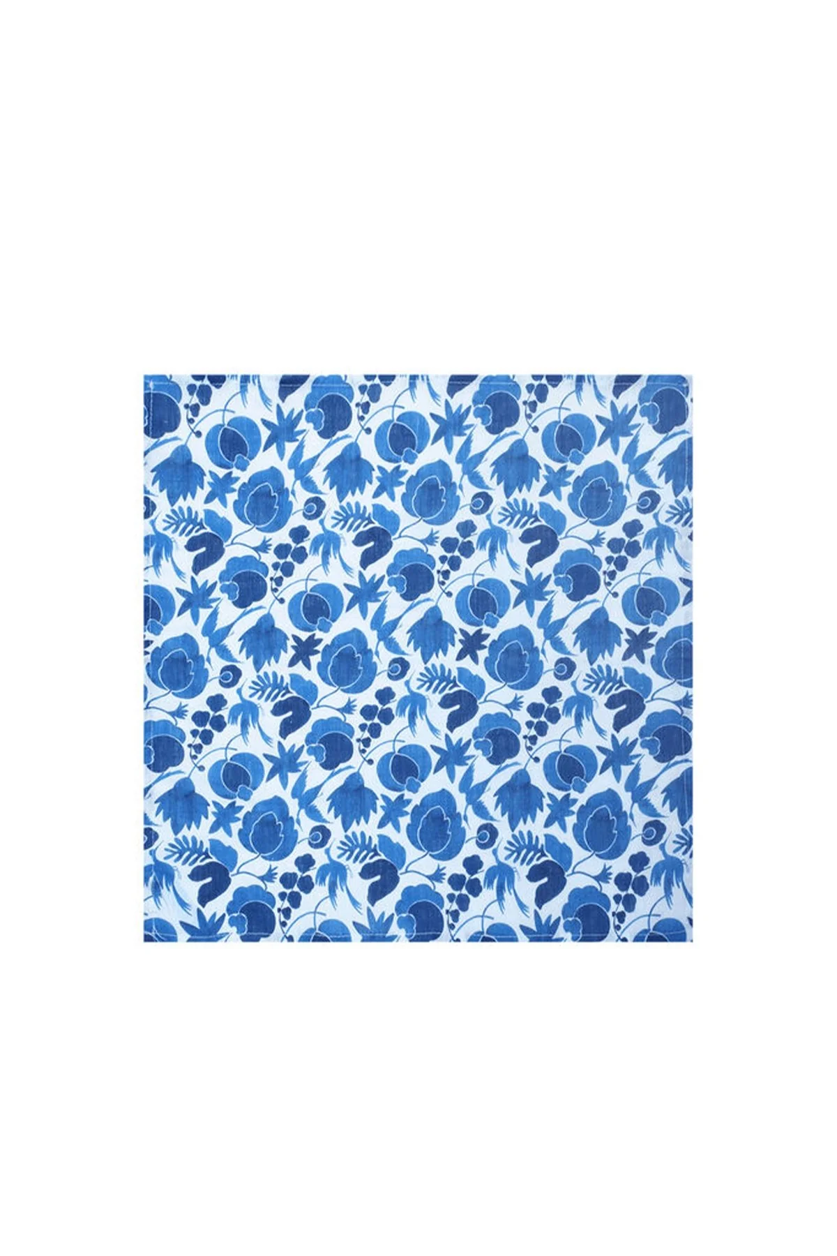 Dinner Napkin (Each) in Wildbird Blu Small - Image 2