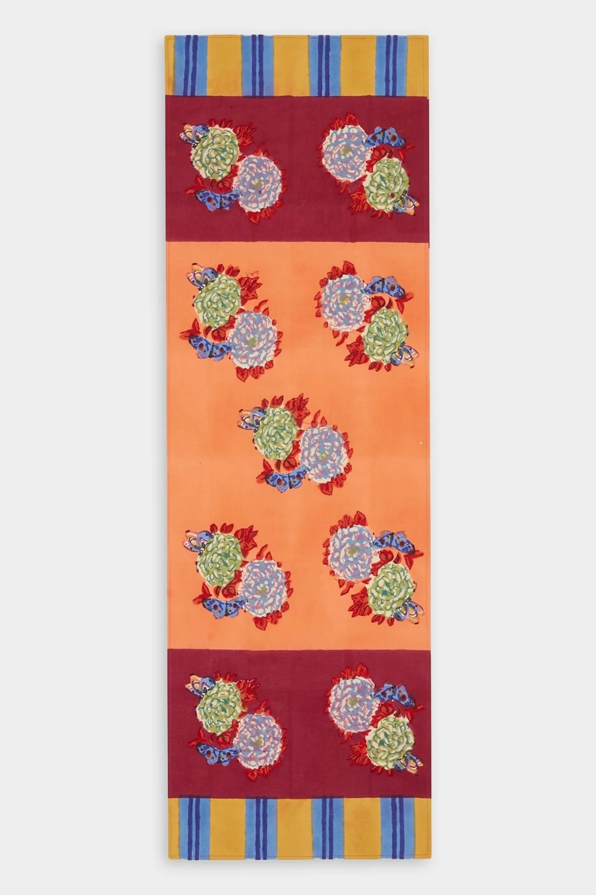 Double Mat Runner 50x150 Queen Rany in Peach