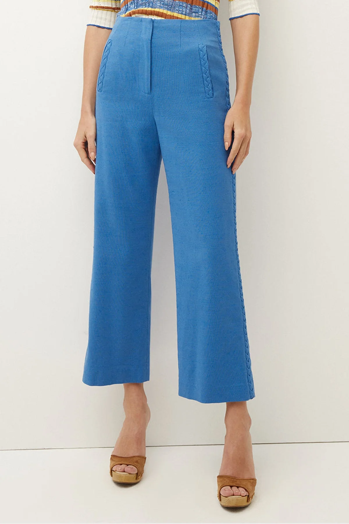 Dova Pant in Azure Blue - Image 2