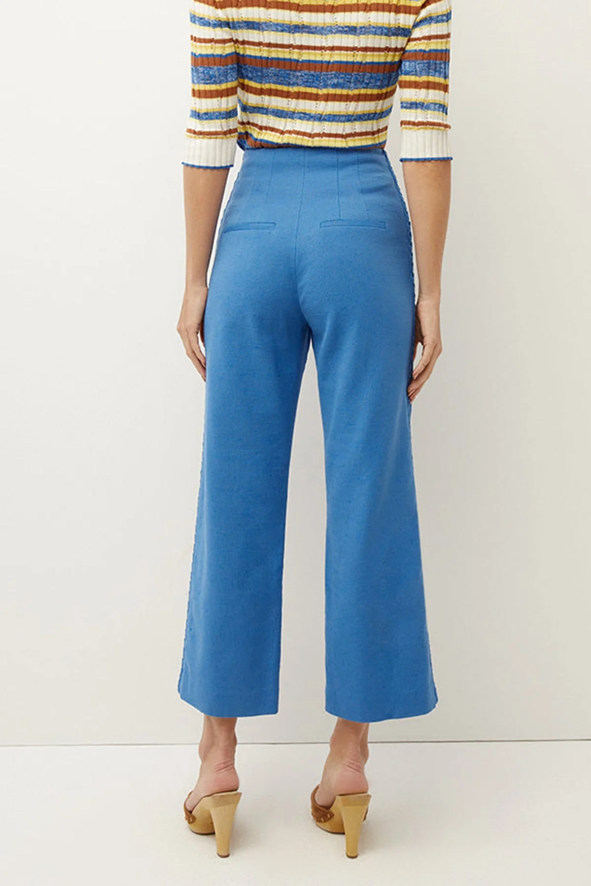 Dova Pant in Azure Blue - Image 3