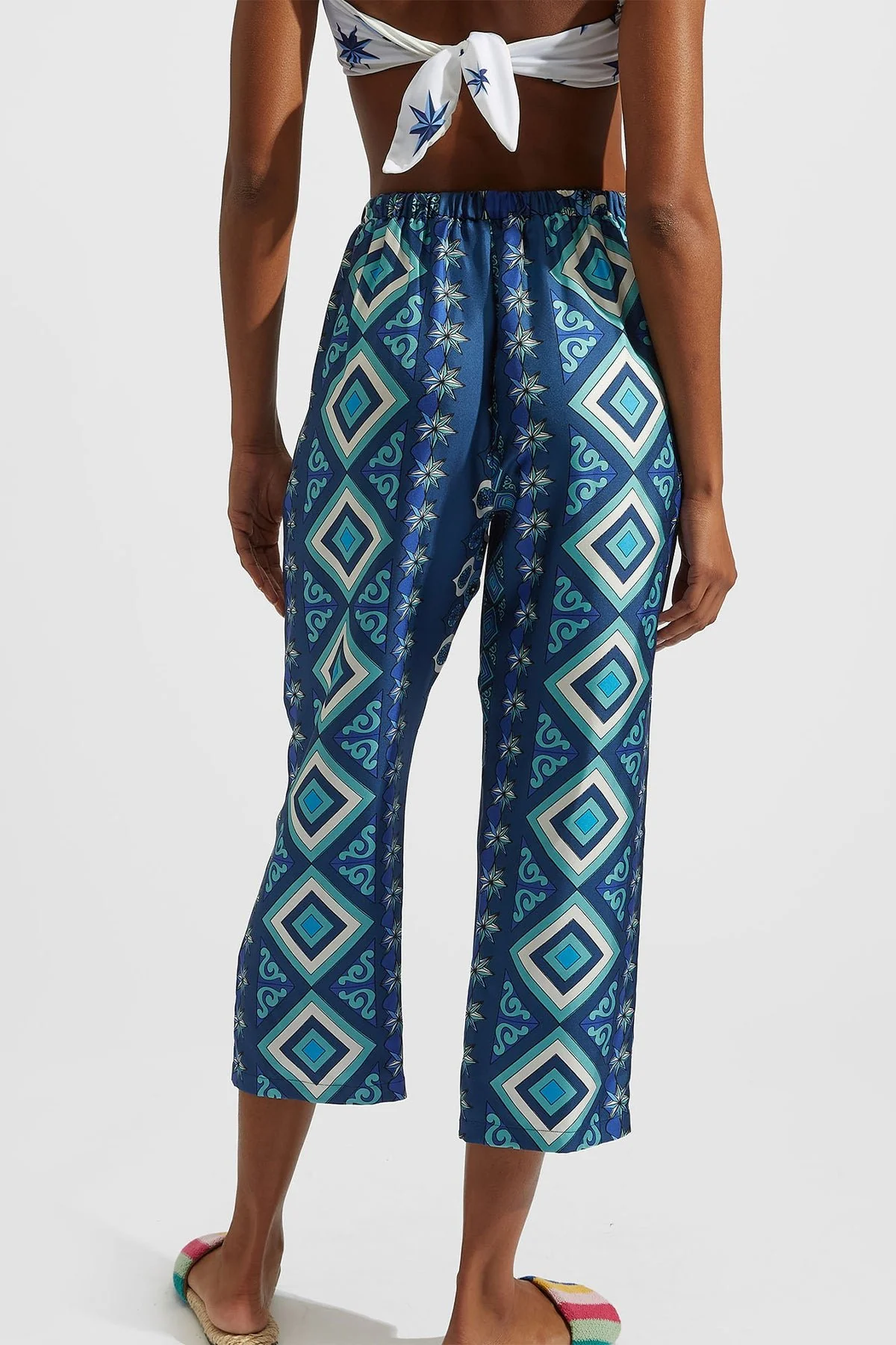 Drawstring Pants in Costiera - Image 3
