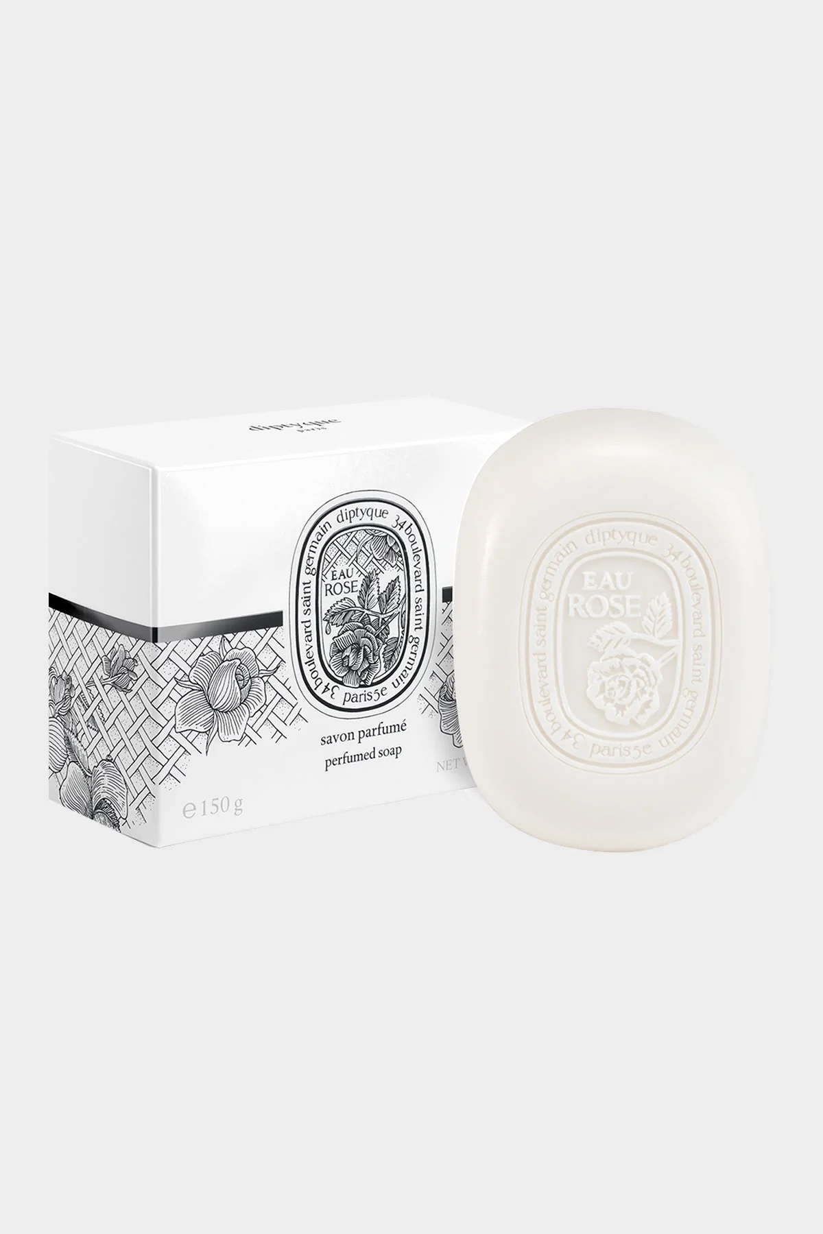 Eau Rose Scented Soap - Image 3
