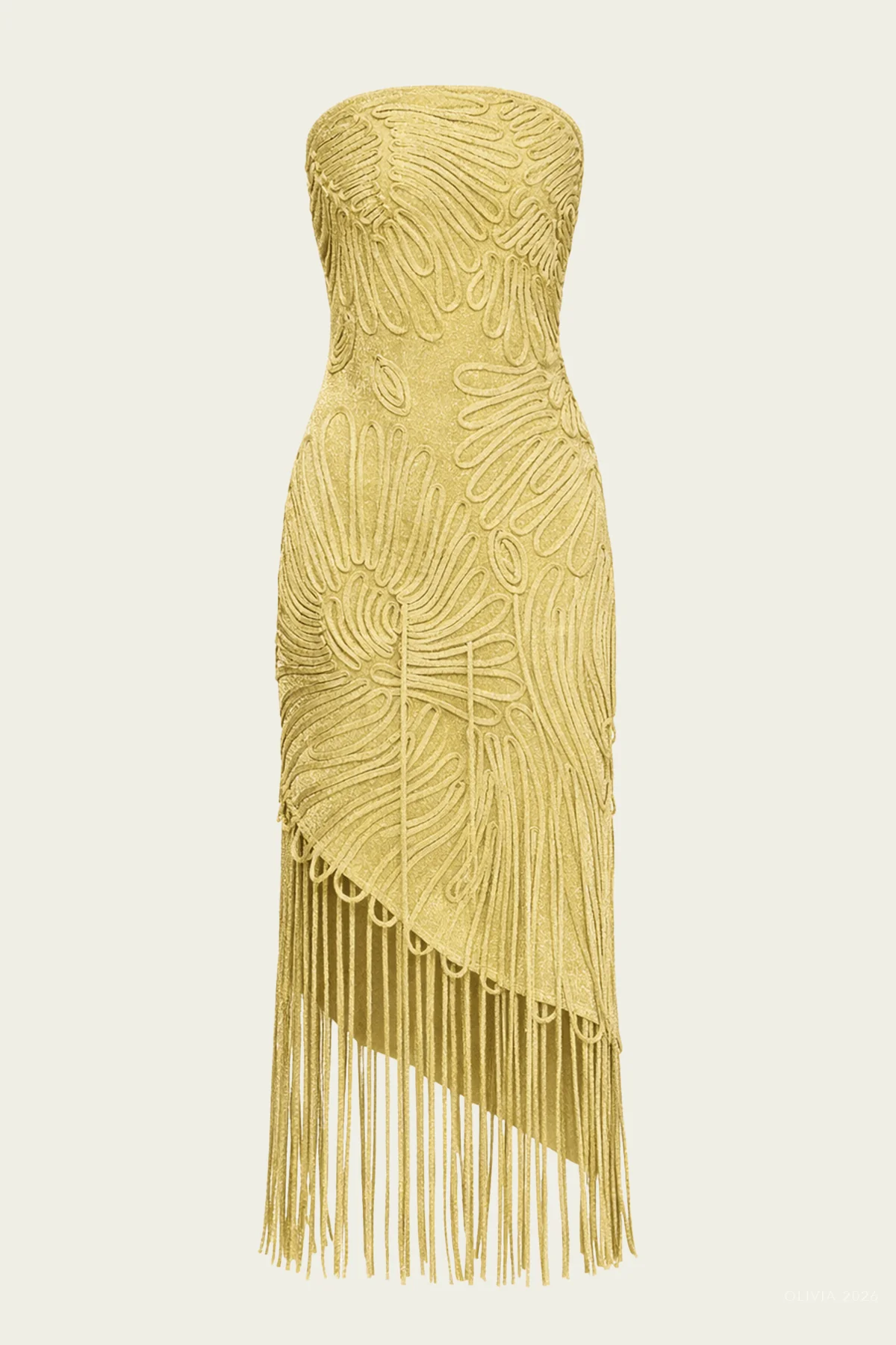 Edina Gown in Gold
