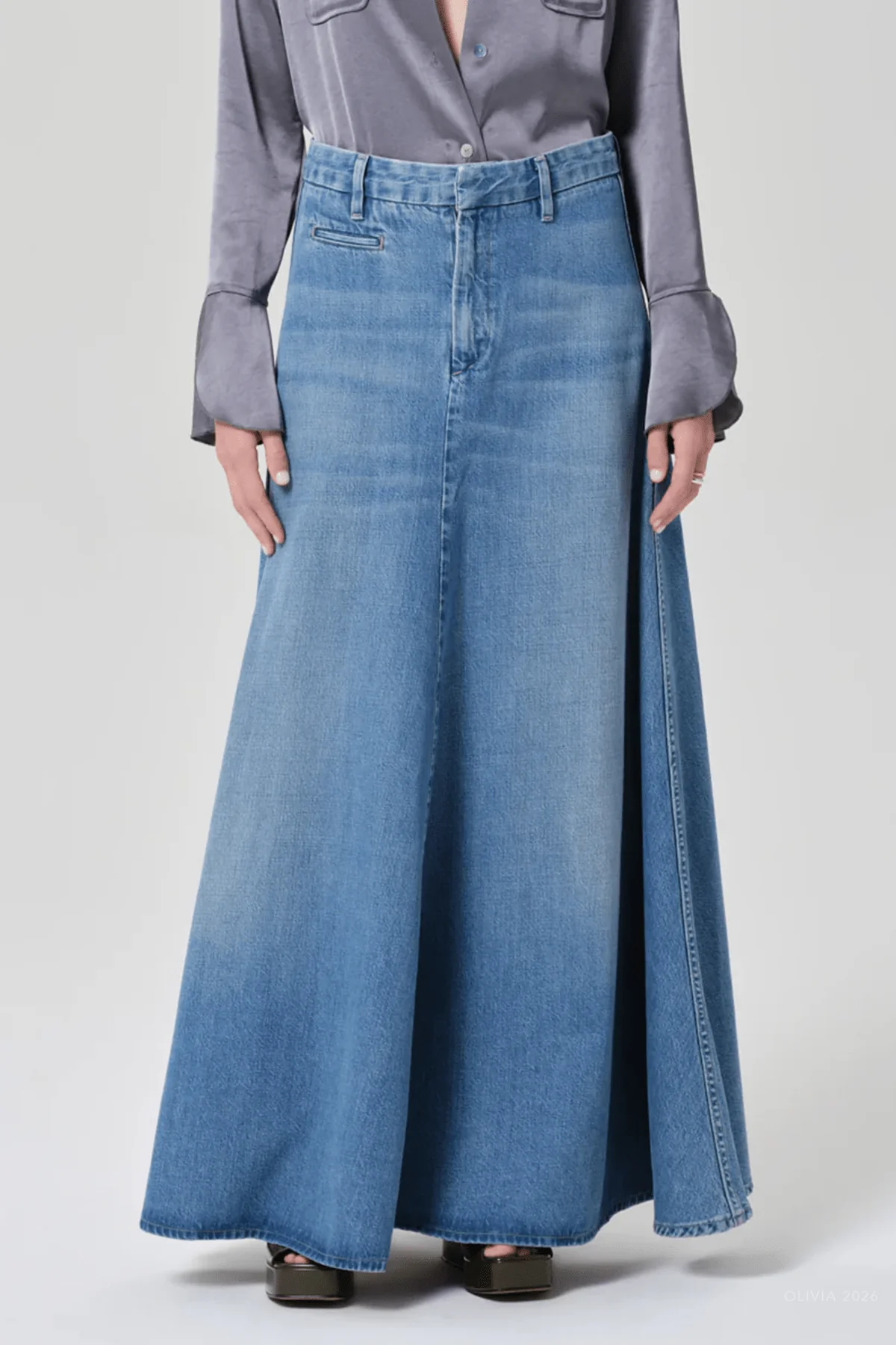 Effie Maxi Skirt in Valley - Image 2