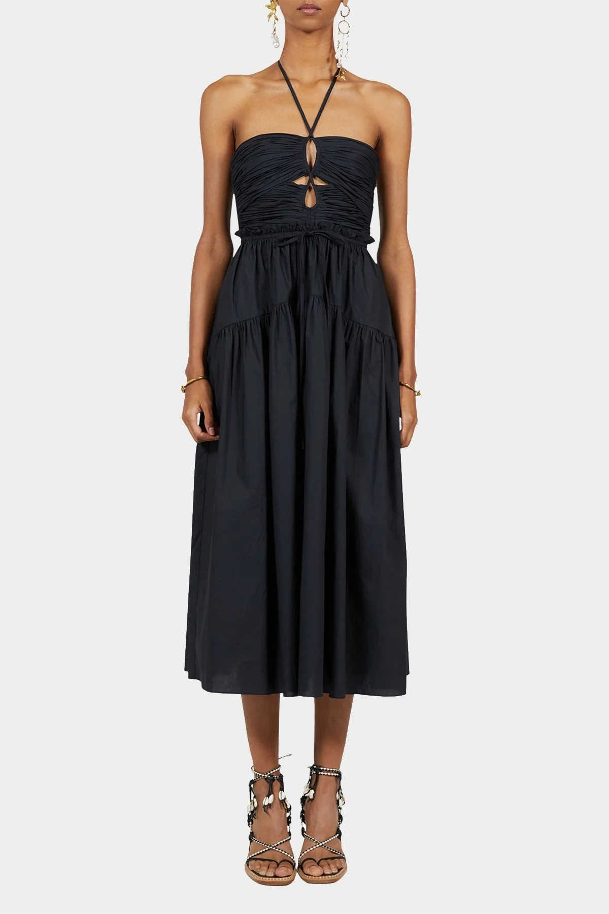Ella Dress in Noir - Image 2