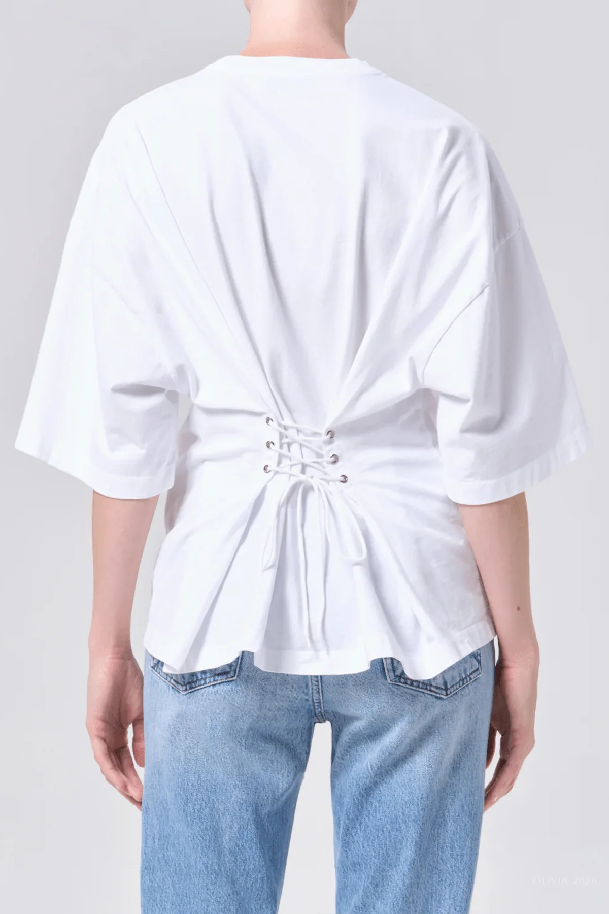 Ellery Tee in White - Image 4
