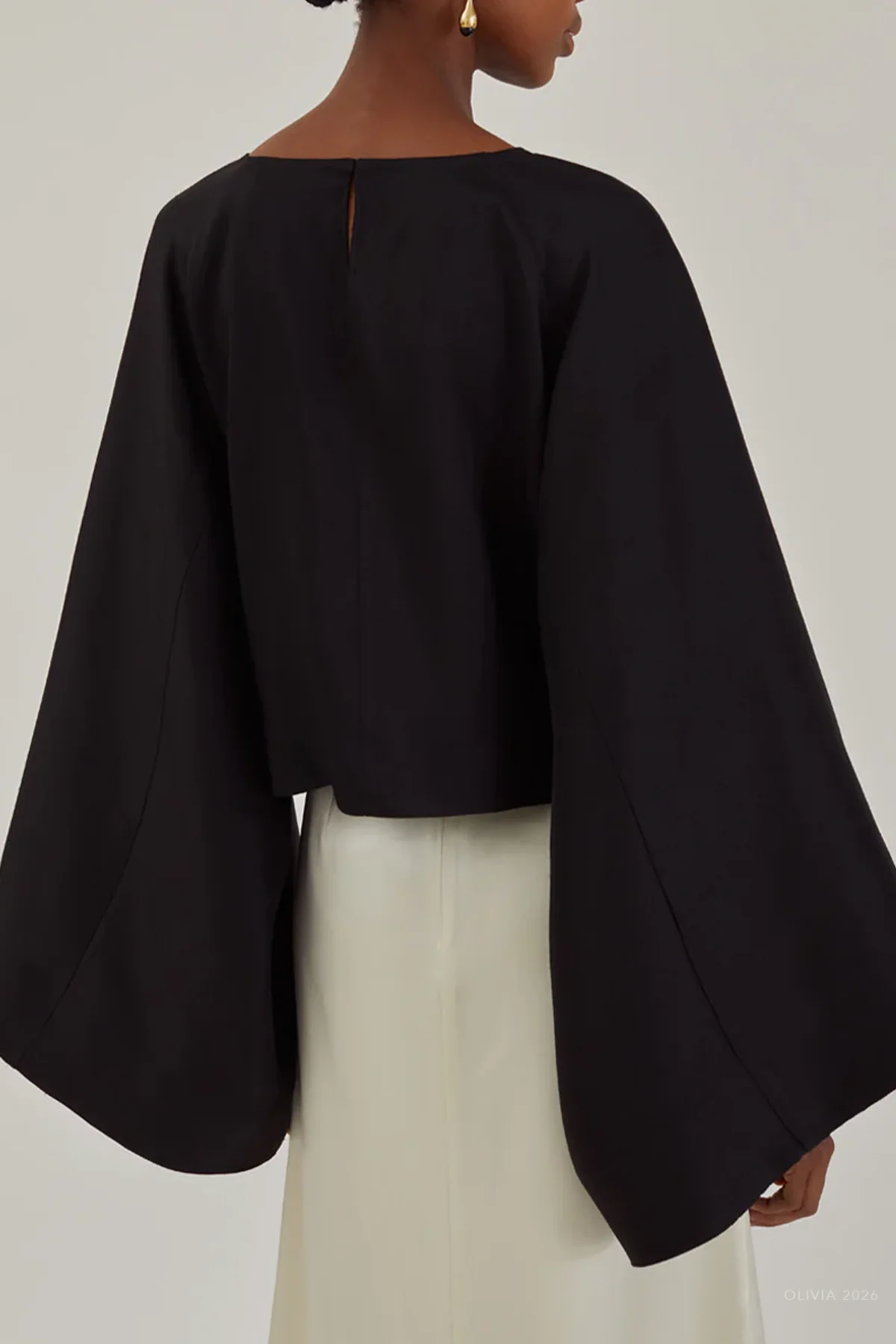 Eloisa Top in Black - Image 3