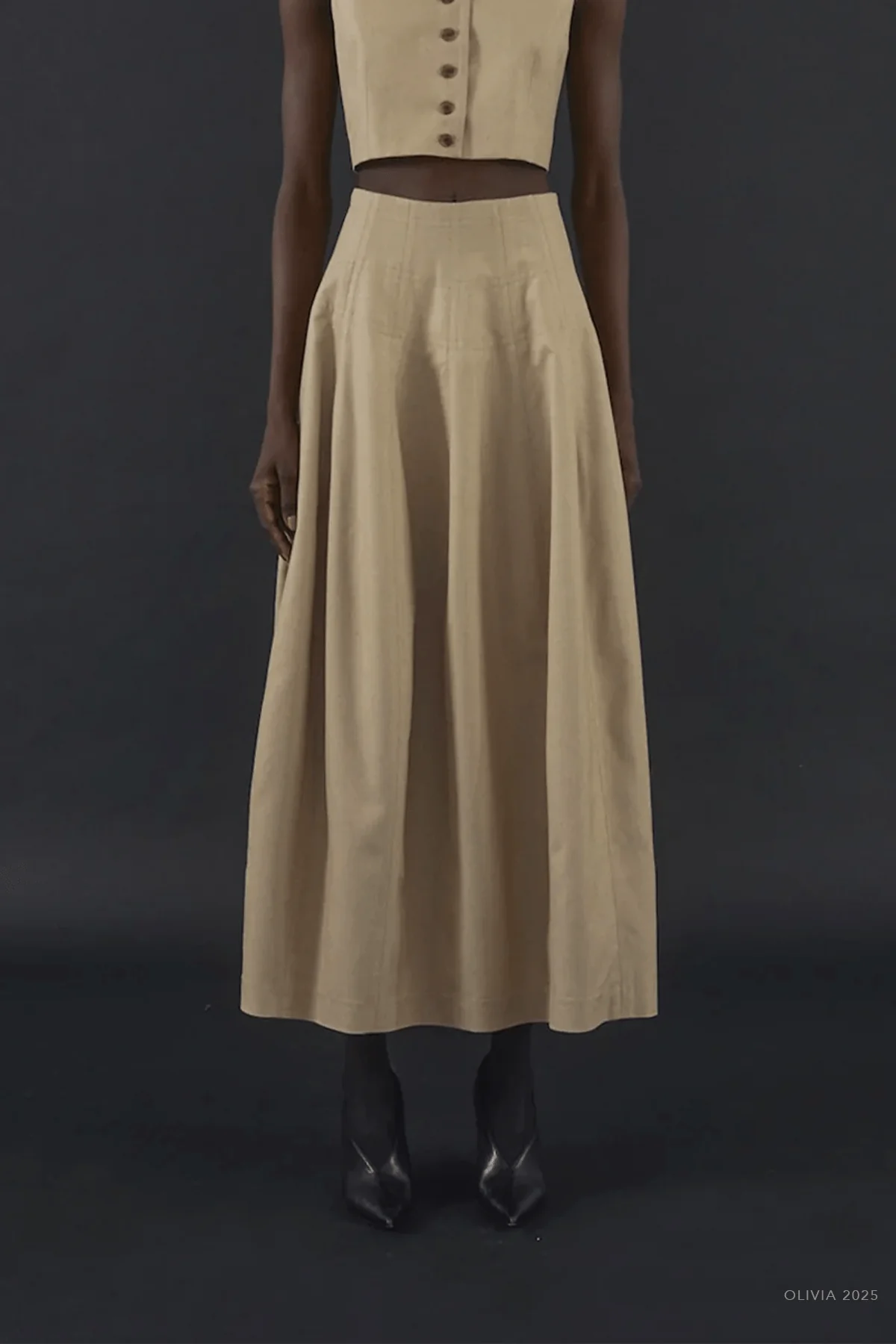 Estefania Skirt in Tussah - Image 2