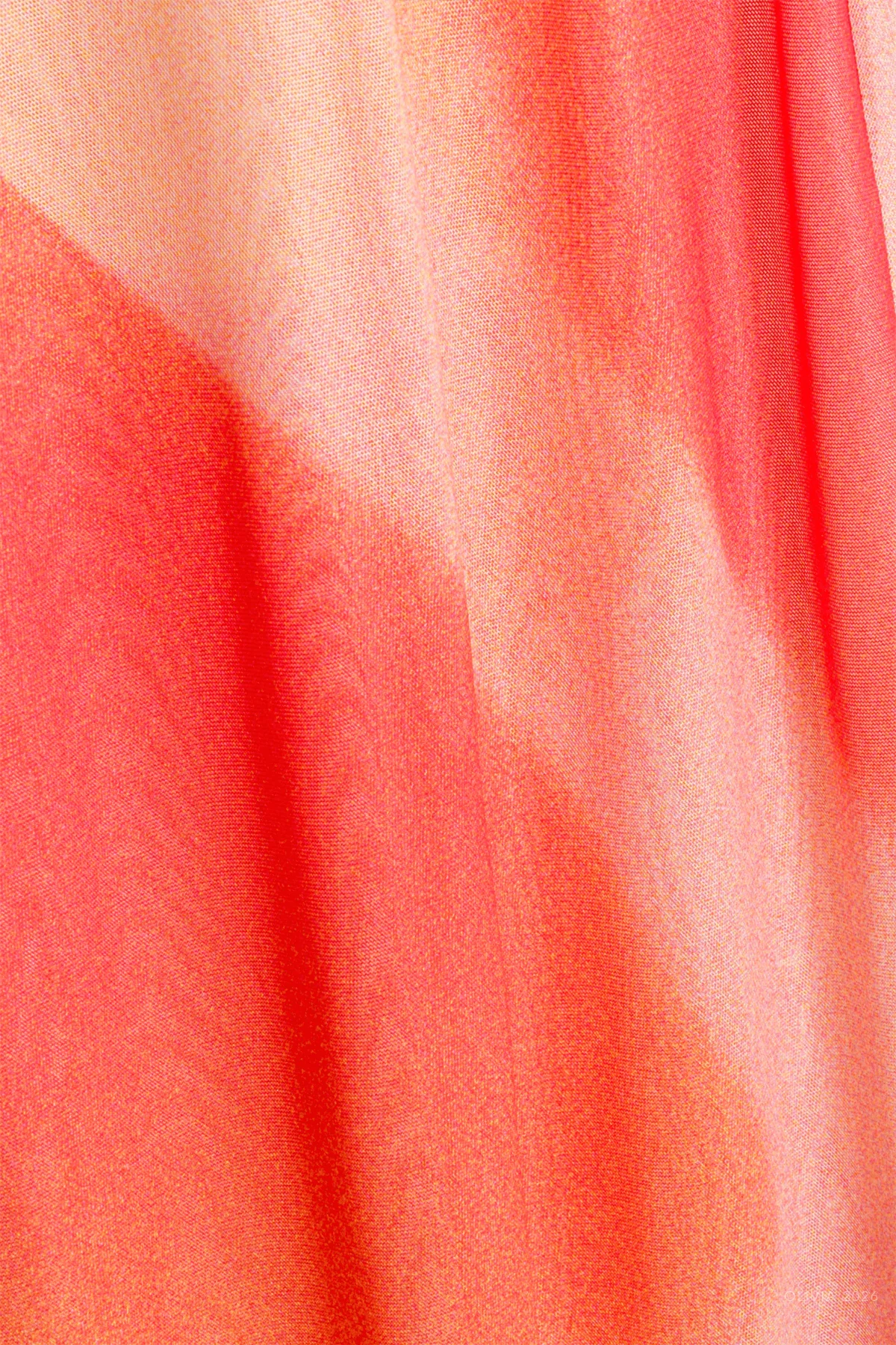 Fia Mesh Midi Dress in Golden Hour Sunset - Image 4