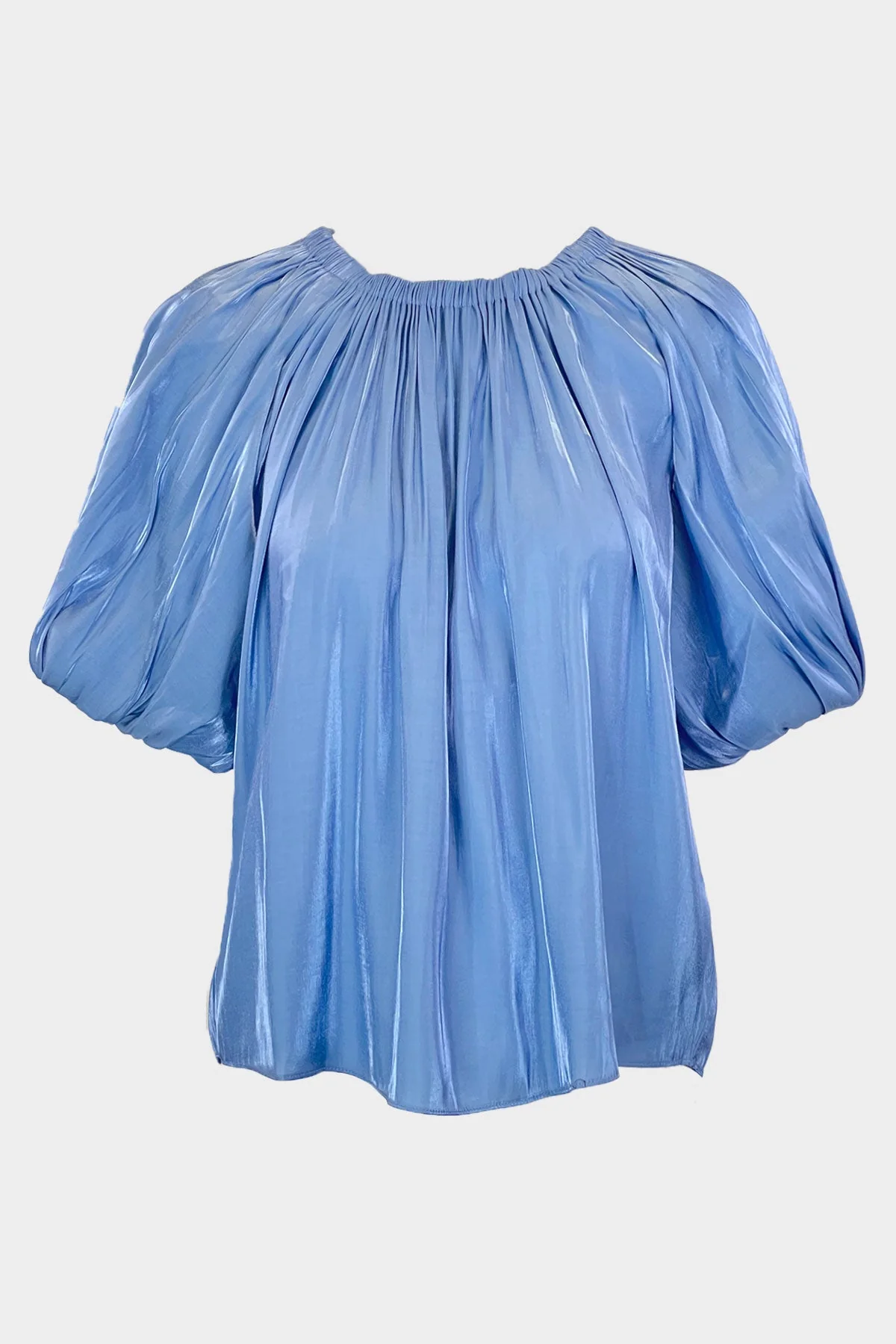 Flo Puff Sleeve Top in River