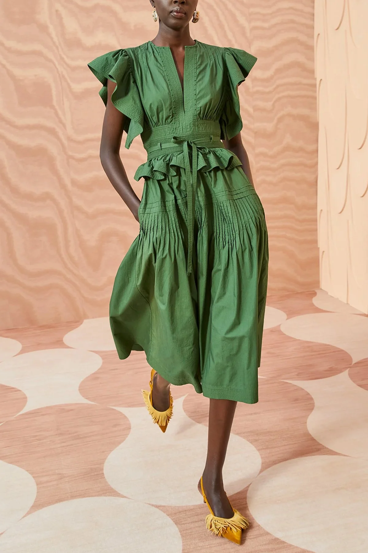 Florence Dress in Juniper - Image 2
