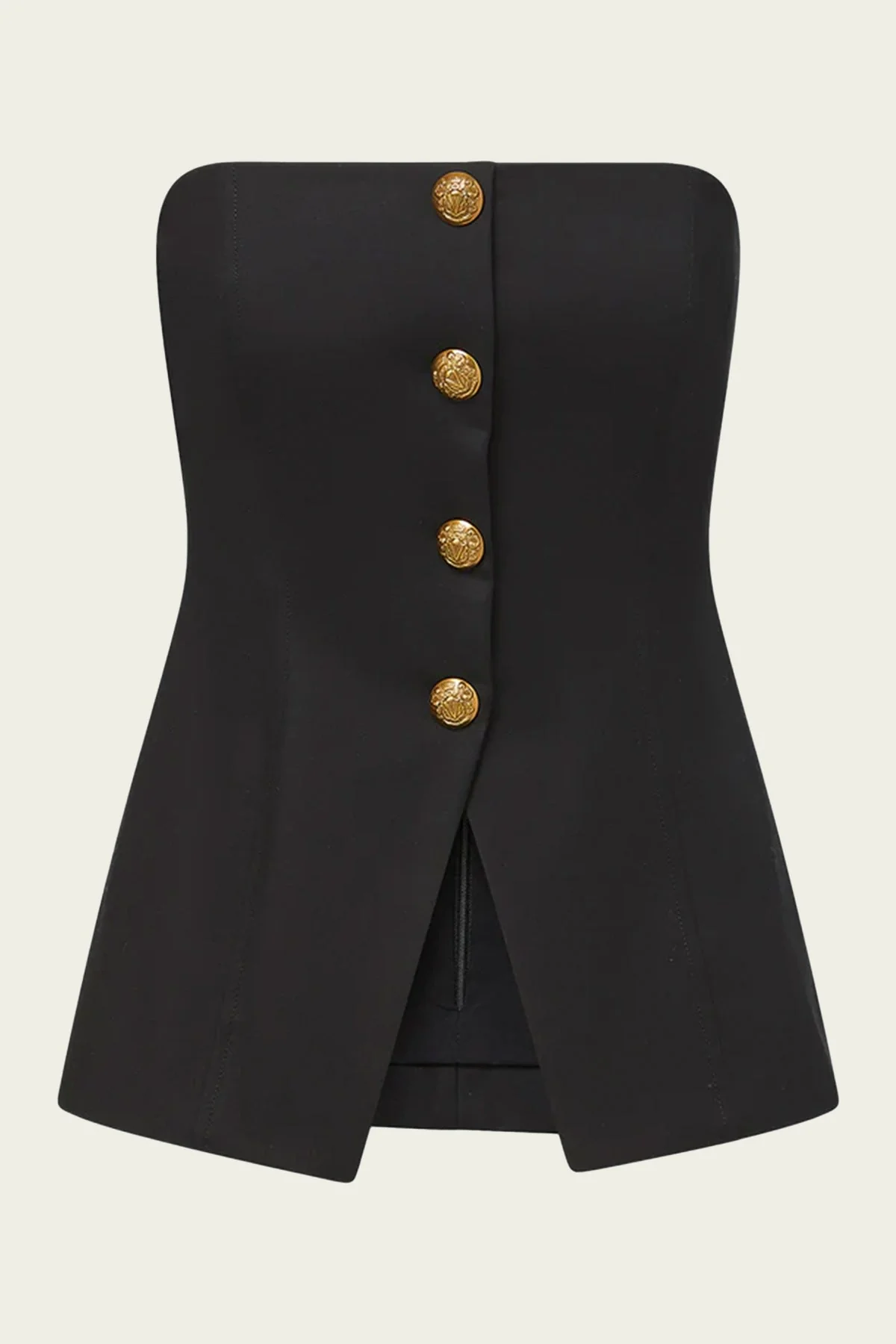 Forman Bustier Top in Black