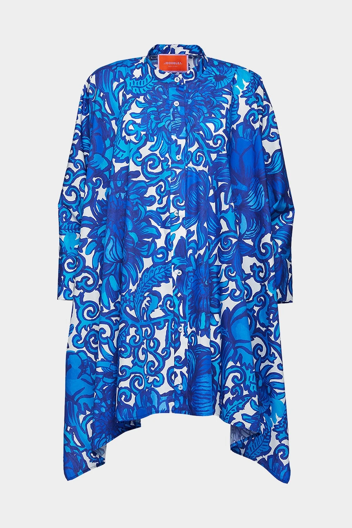 Foulard Mini Dress in Anemone