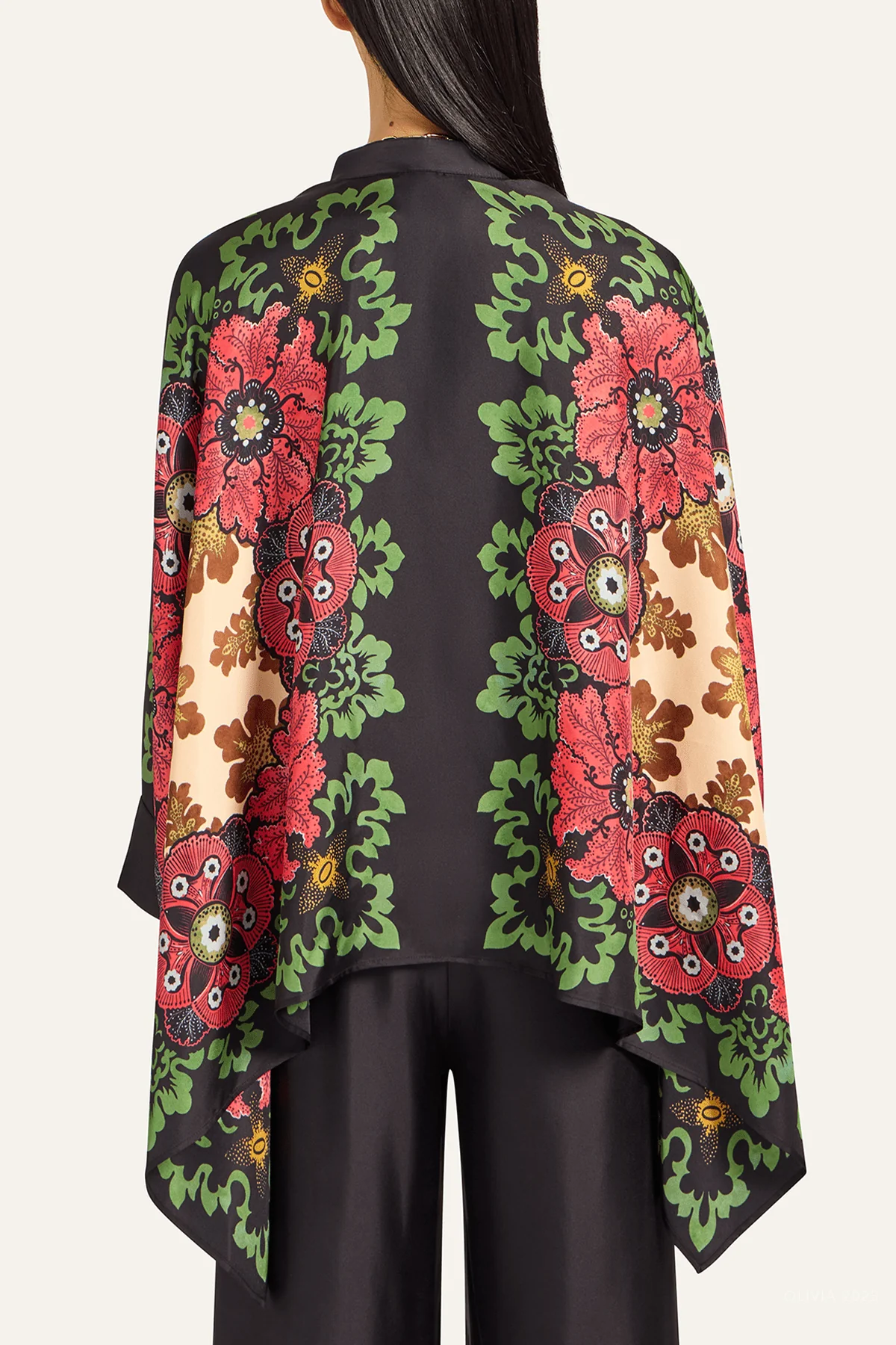 Foulard Shirt in Bounty Placée Red - Image 3