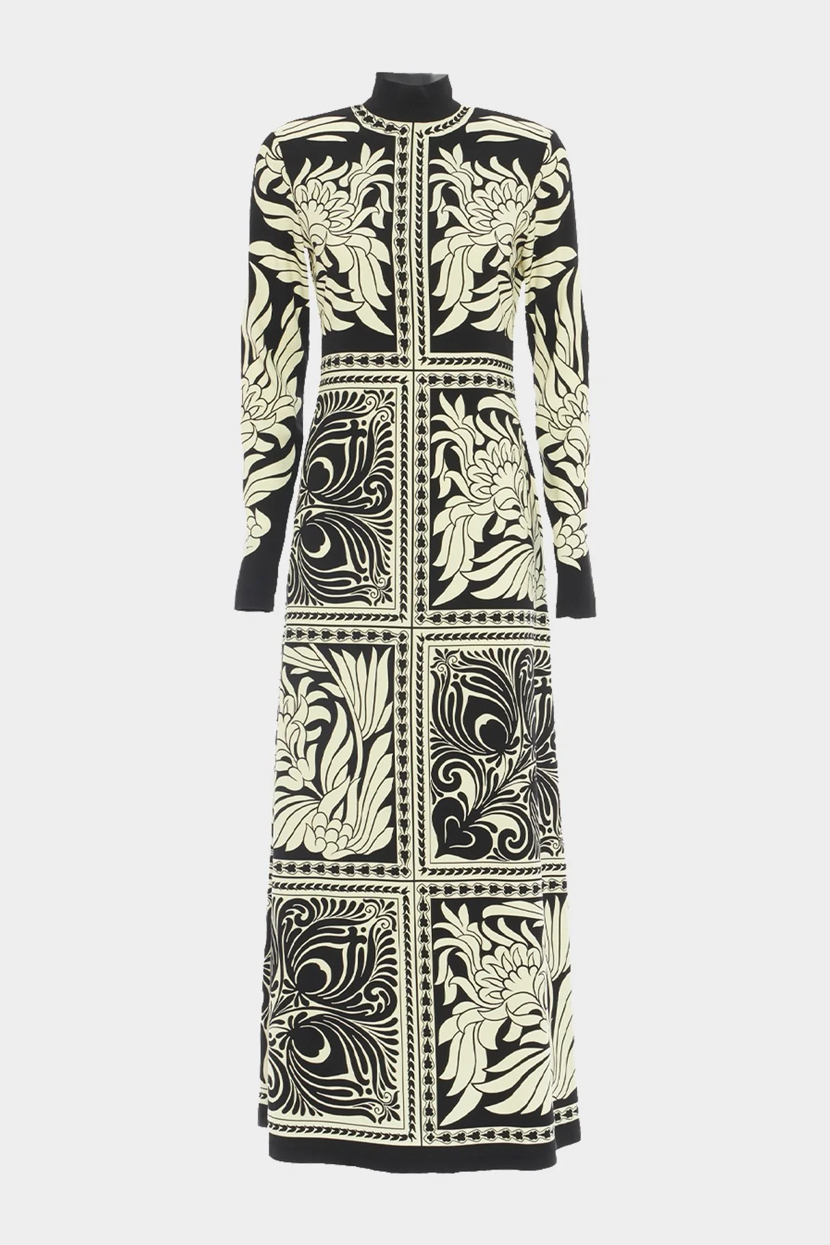 Halle Dress in Mix Tiles Placée