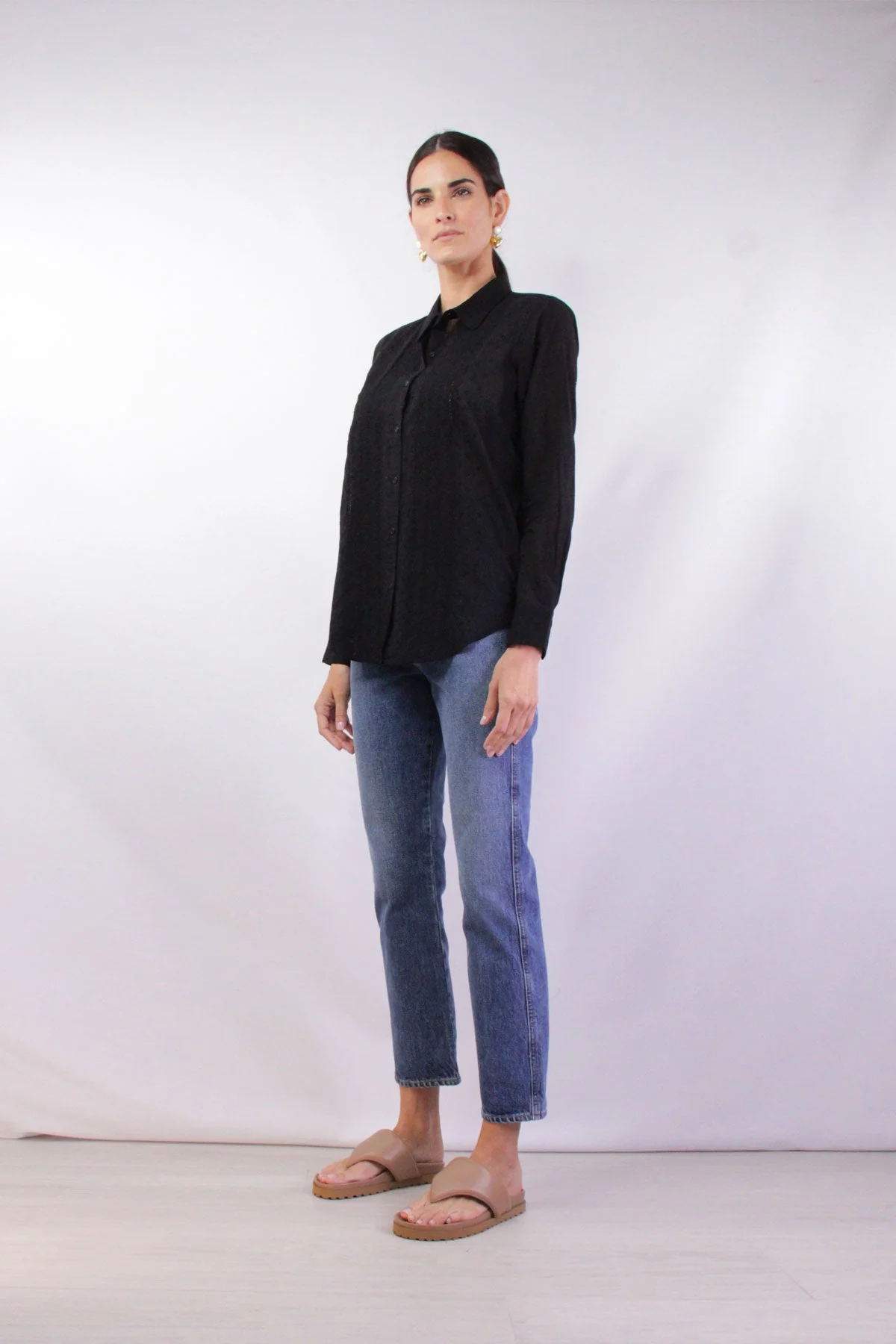 Harmonia Shirt in Black - Image 3