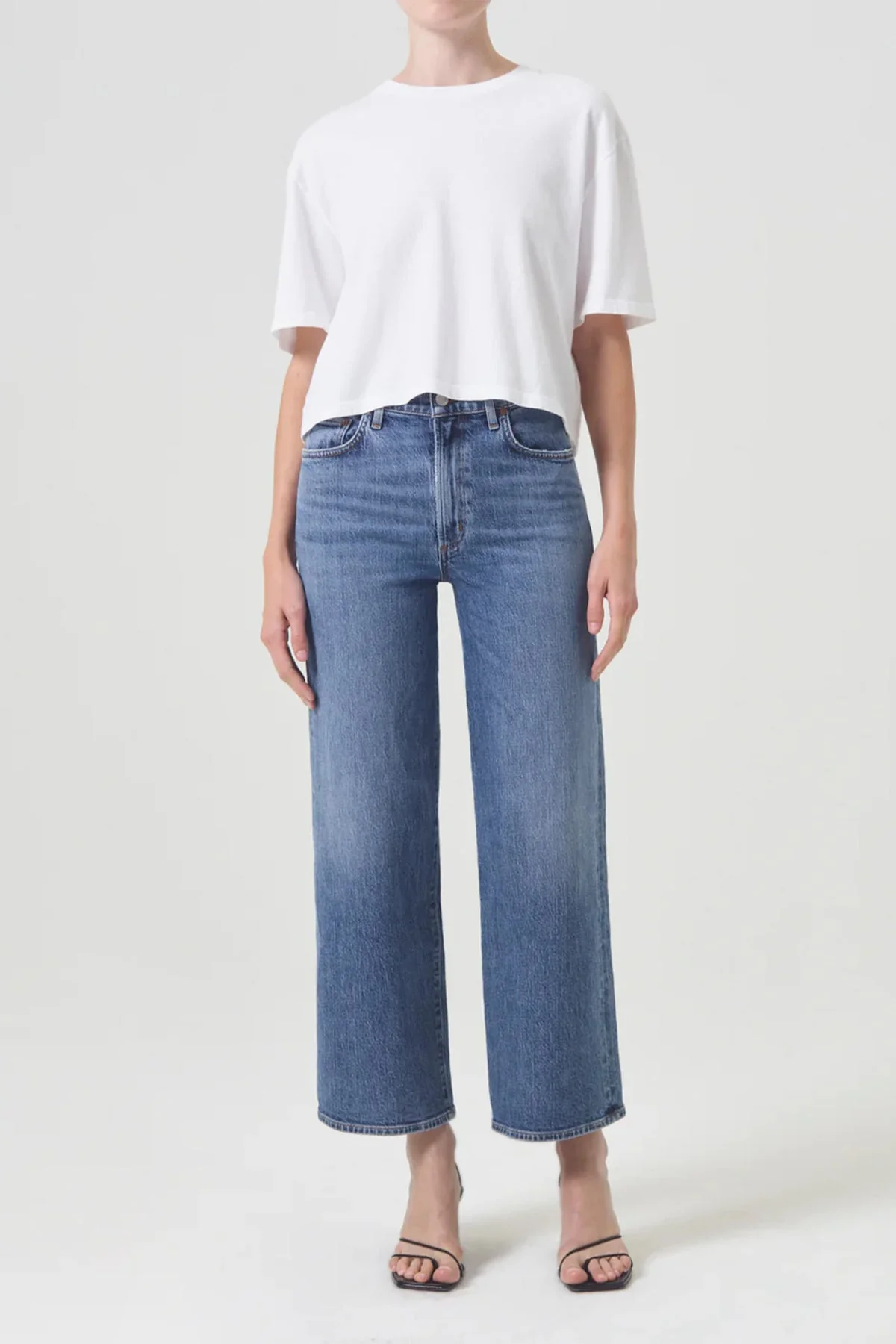 Harper Crop Jean in Moor - Image 2