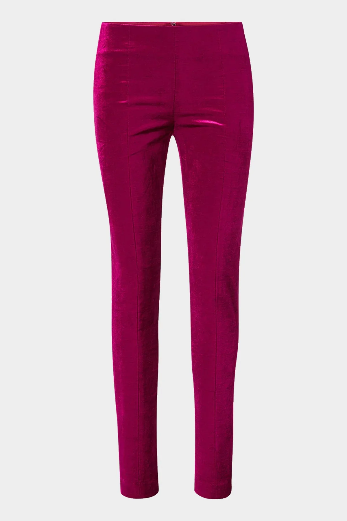 Honolulu Velvet Pant in Fuchsia
