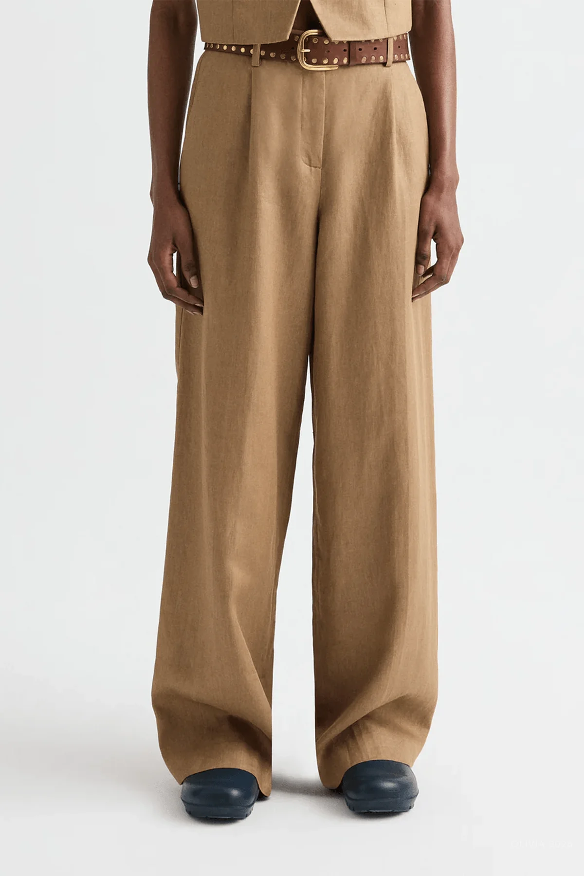 Hudson St Pant in Ermine - Image 2