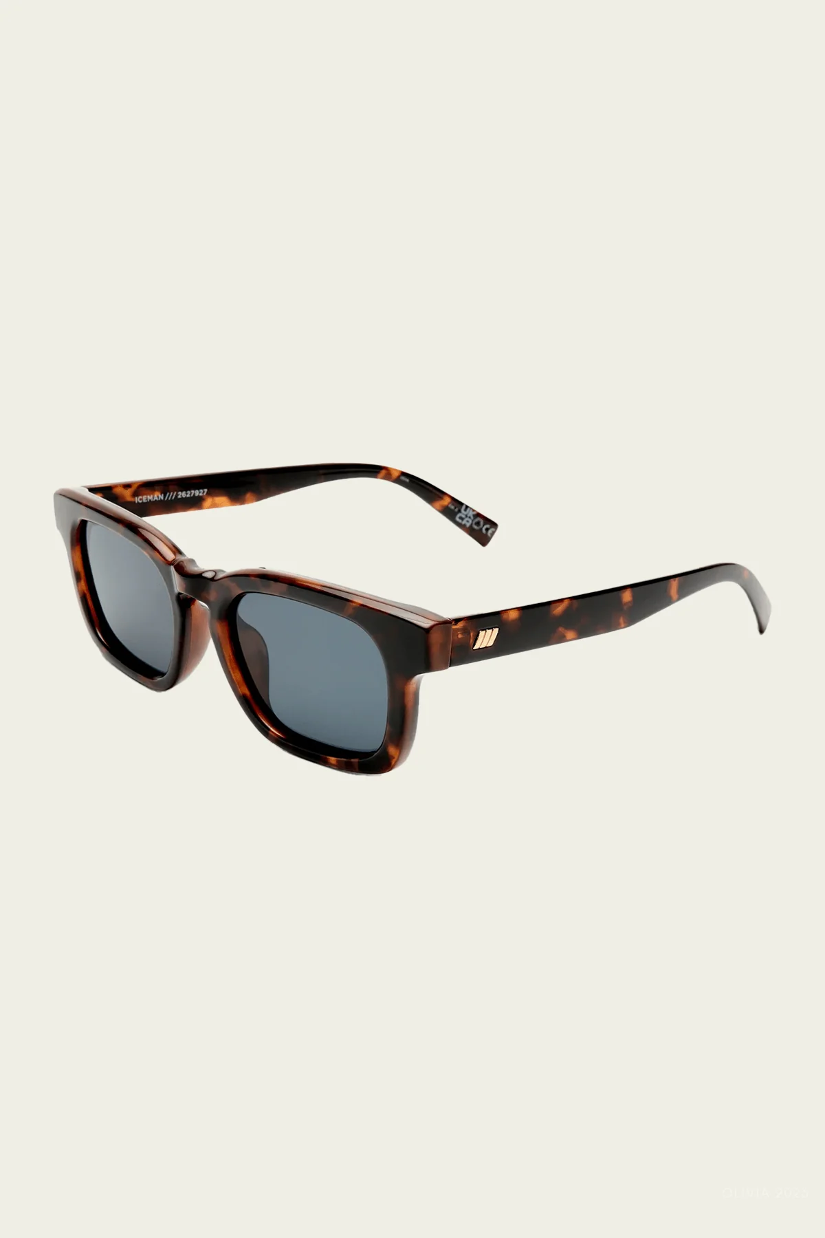 Iceberg Square Sunglasses in Tokyo Tort - Image 2