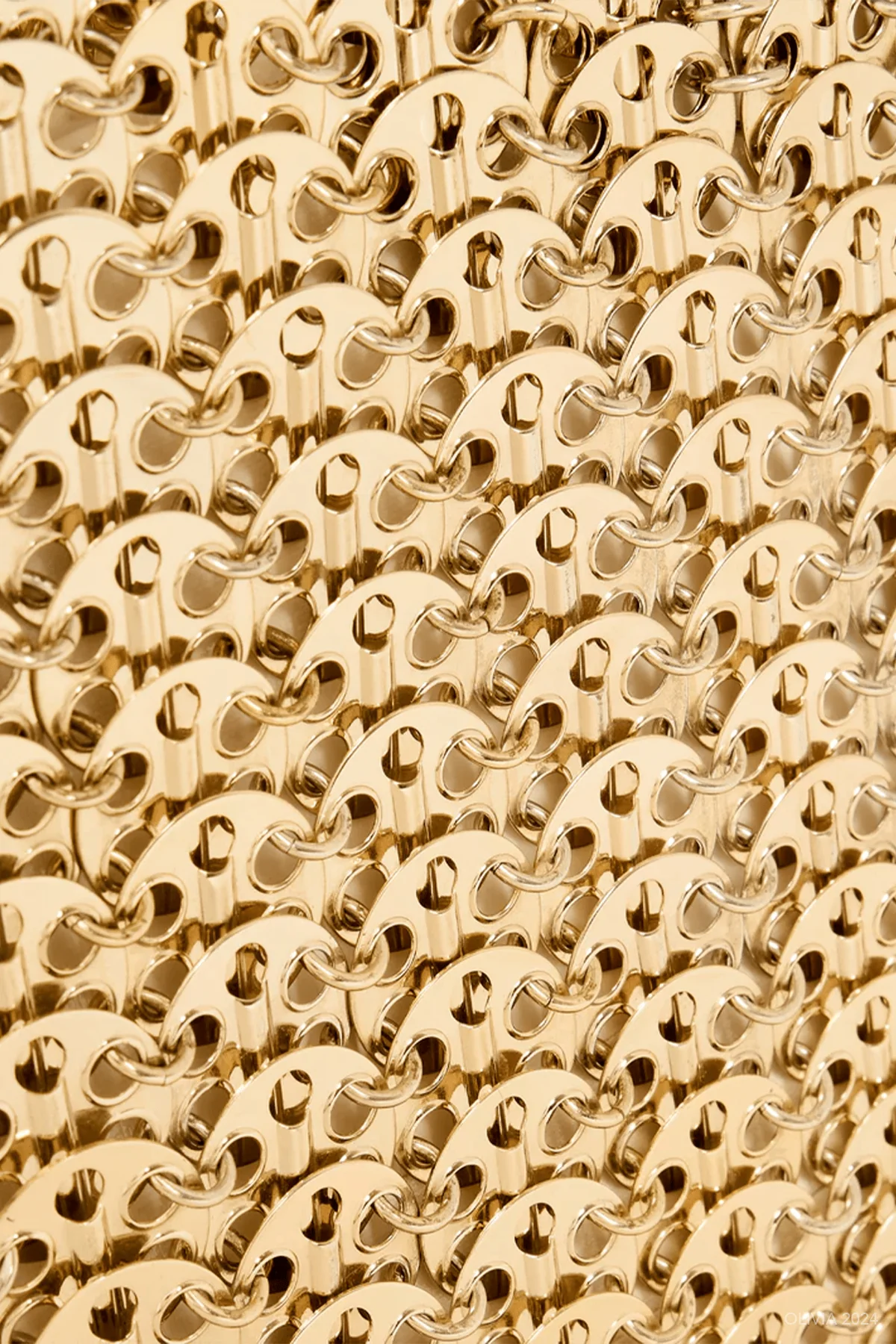Iconic 1969 Shoulder Bag in Light Gold - Image 3