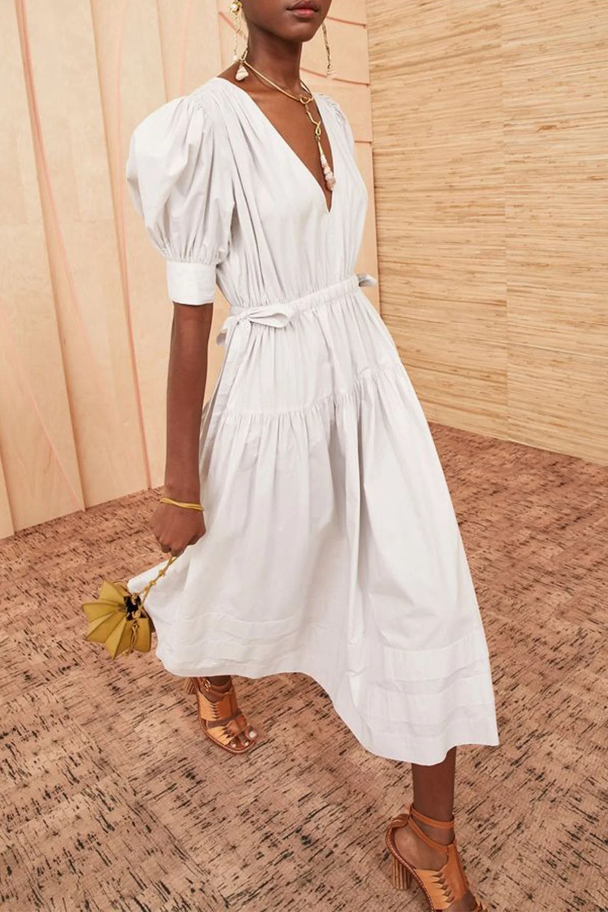 Imani Dress in Dove - Image 2