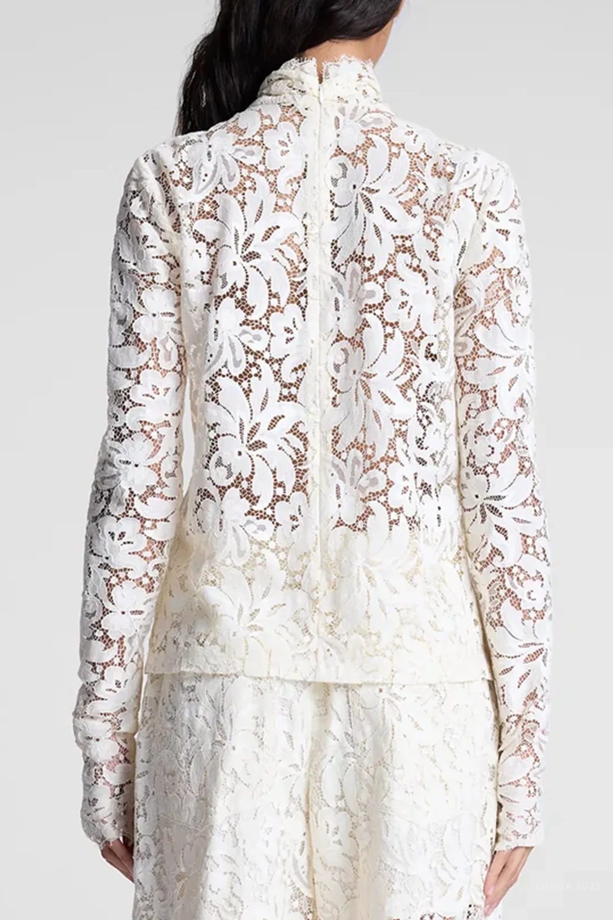 Indy Lace Top in Cream - Image 3
