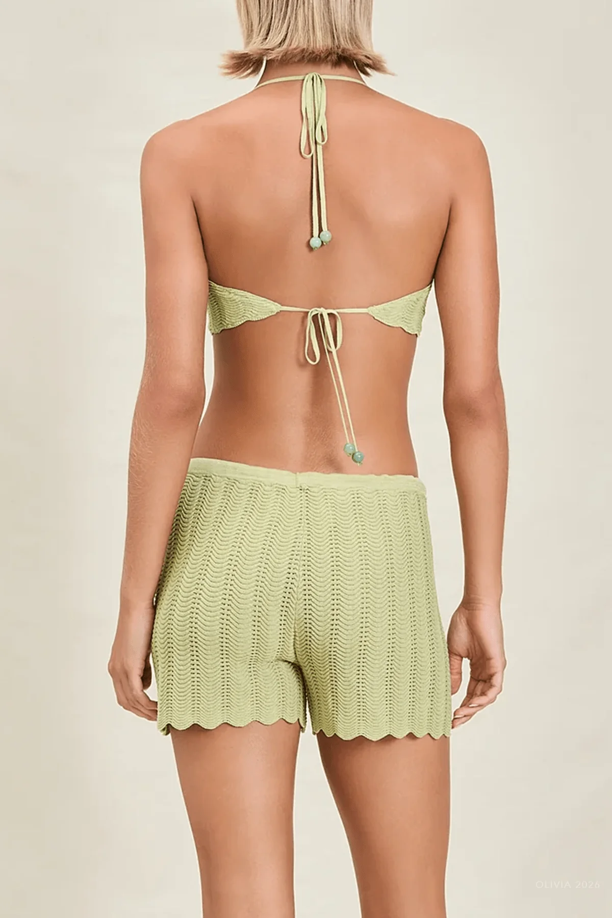 Ivy Short in Matcha - Image 3