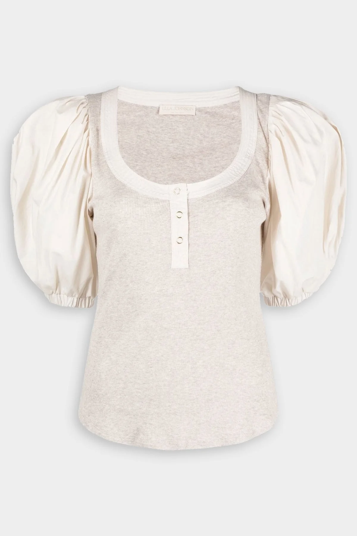 Janette Top in Oatmeal