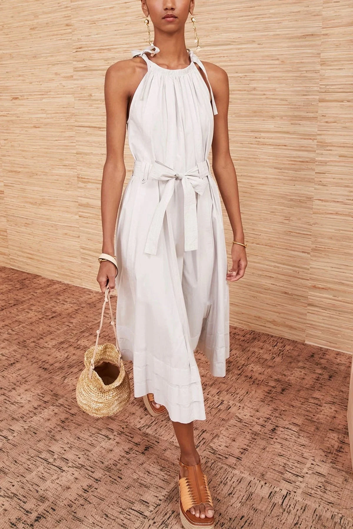 Joni Dress in Dove - Image 2