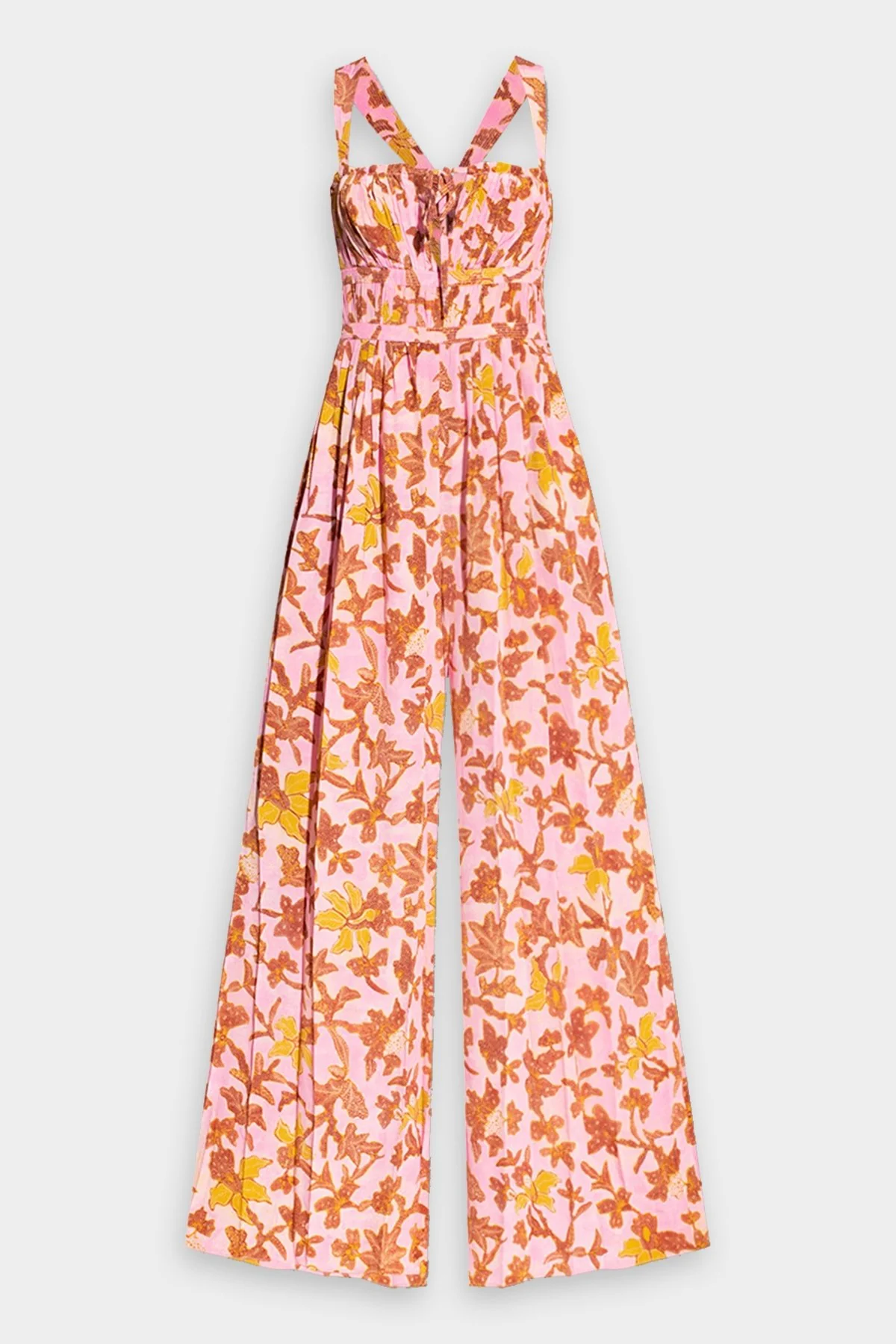 Josephina Jumpsuit in Hibiscus