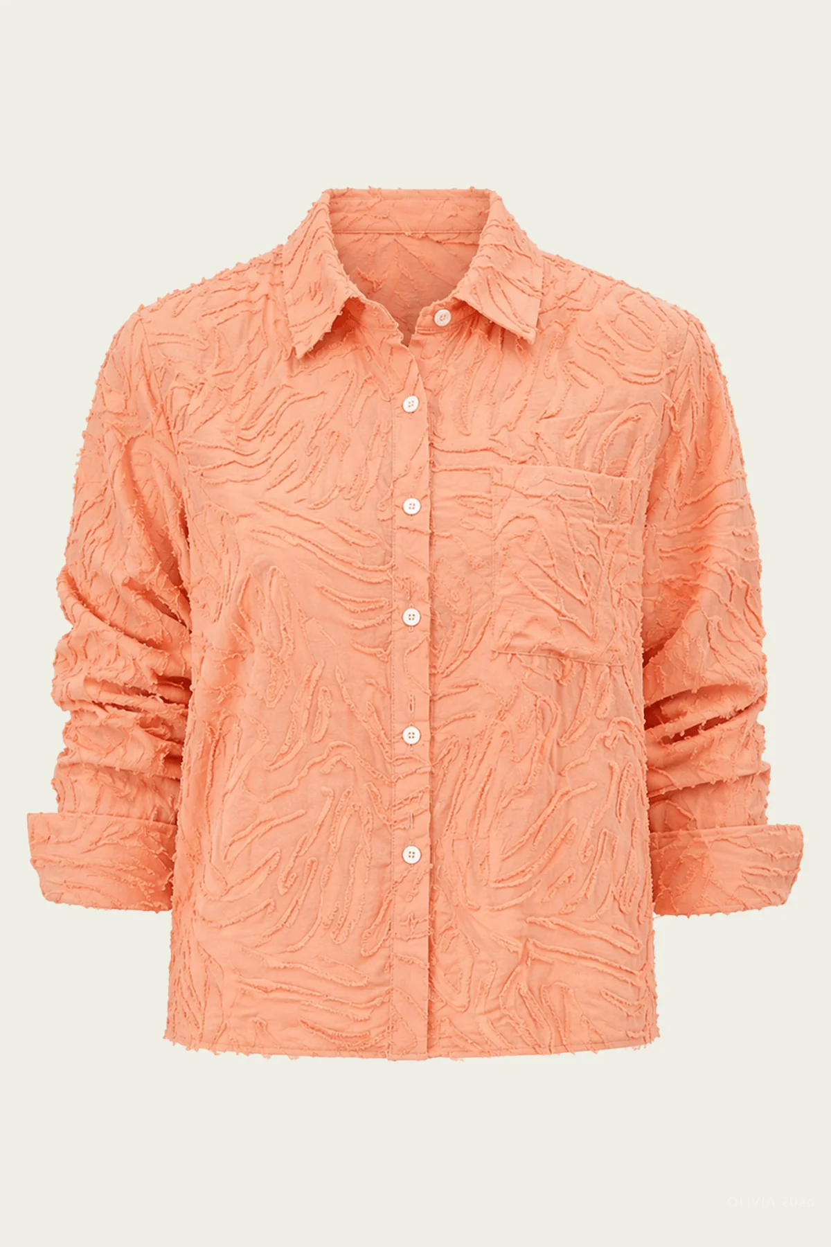 Joy Blouse in Coral Reef