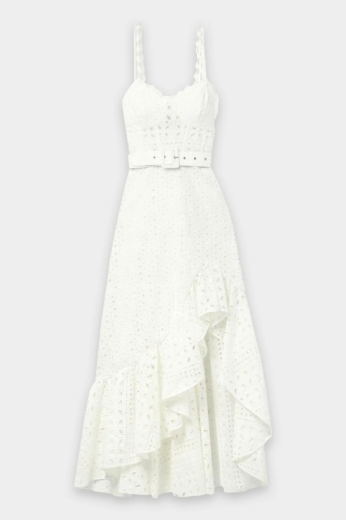 Julie Long Dress in White