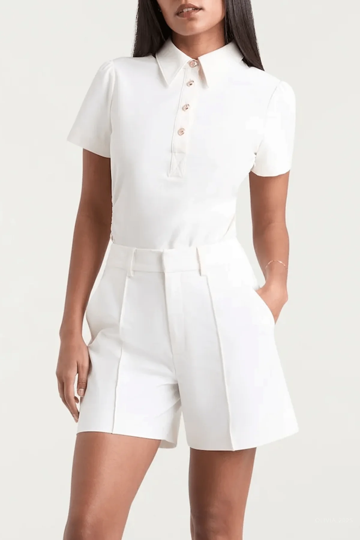 Kallen Short in Ivory - Image 2