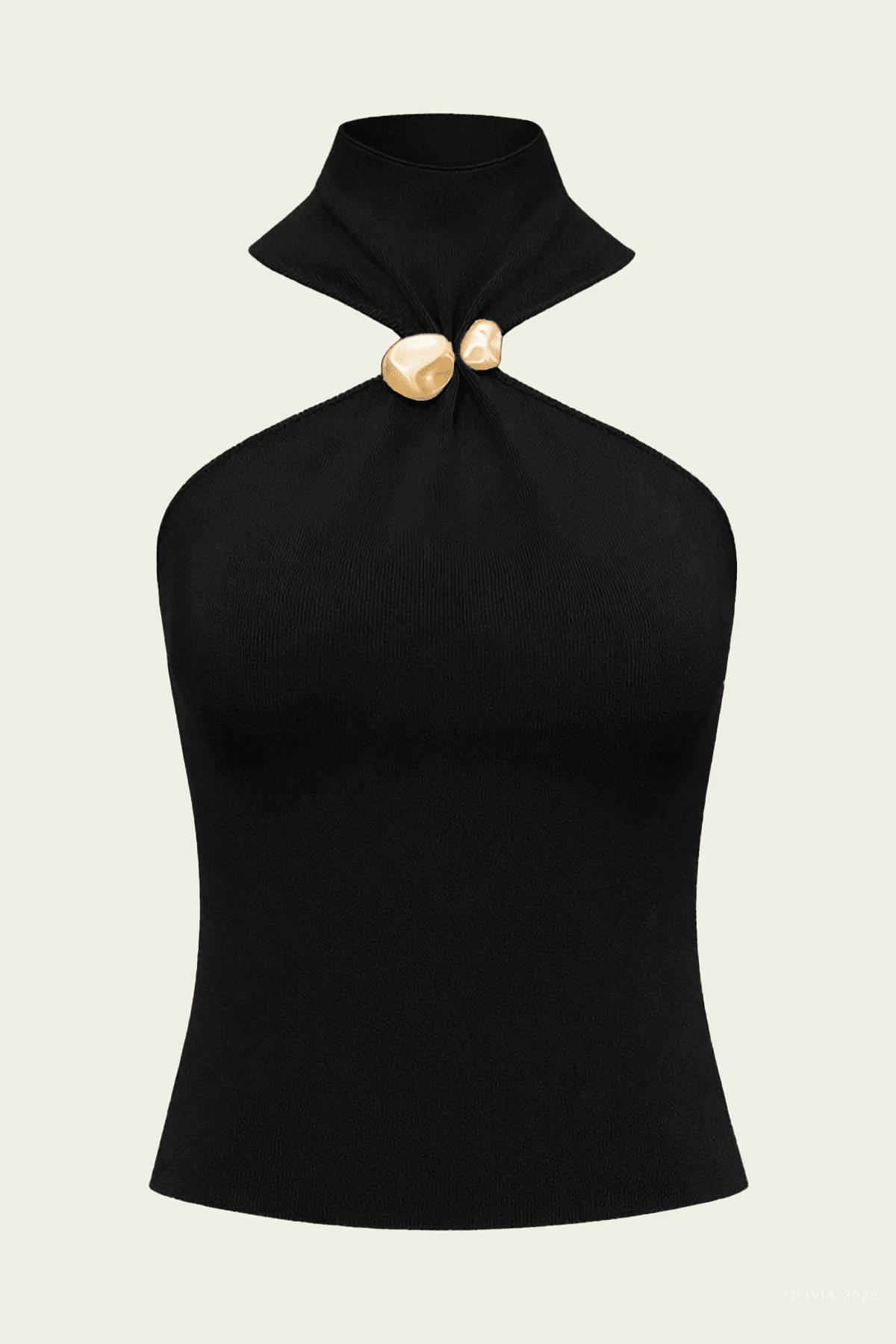 Katherine Knit Top in Black