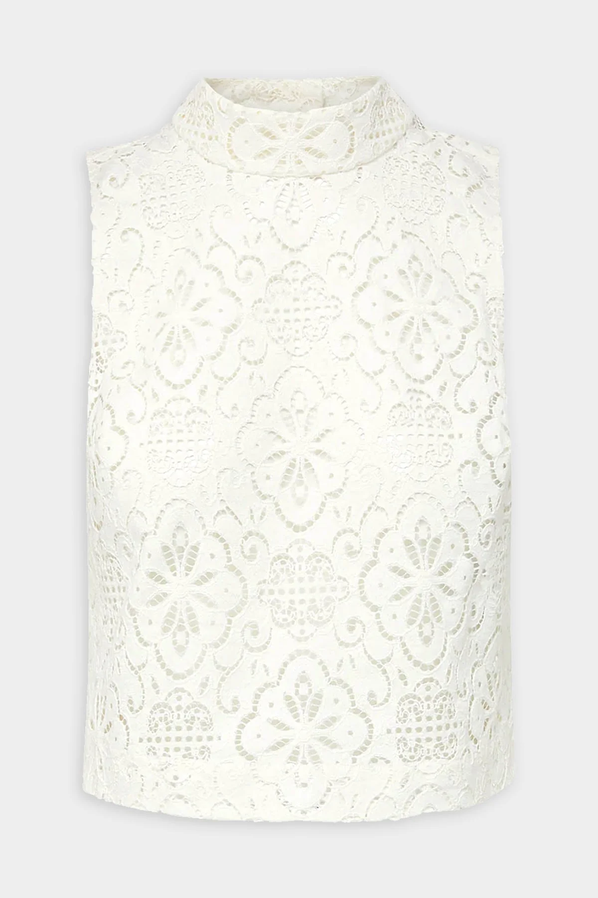 Katmai Lace Top in Off White