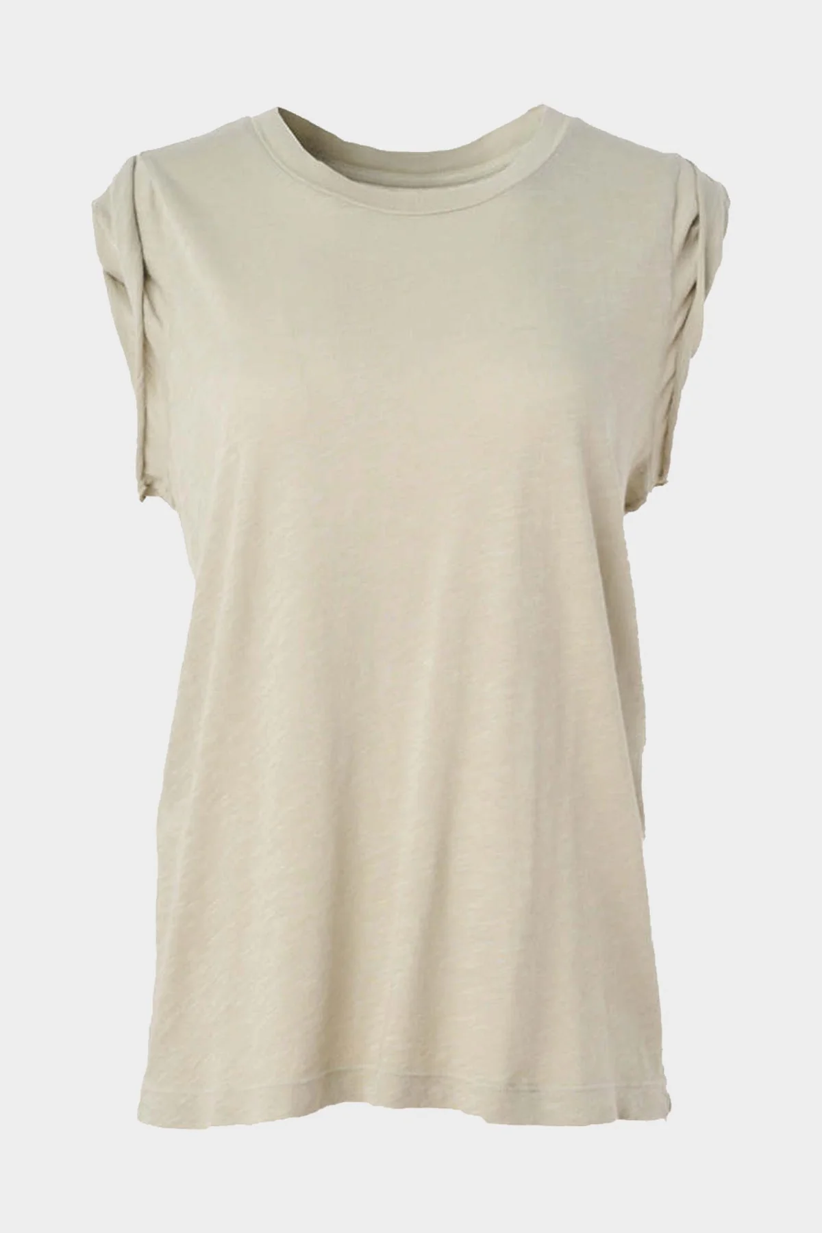 Kelsey Roll Sleeve Tee in Andes