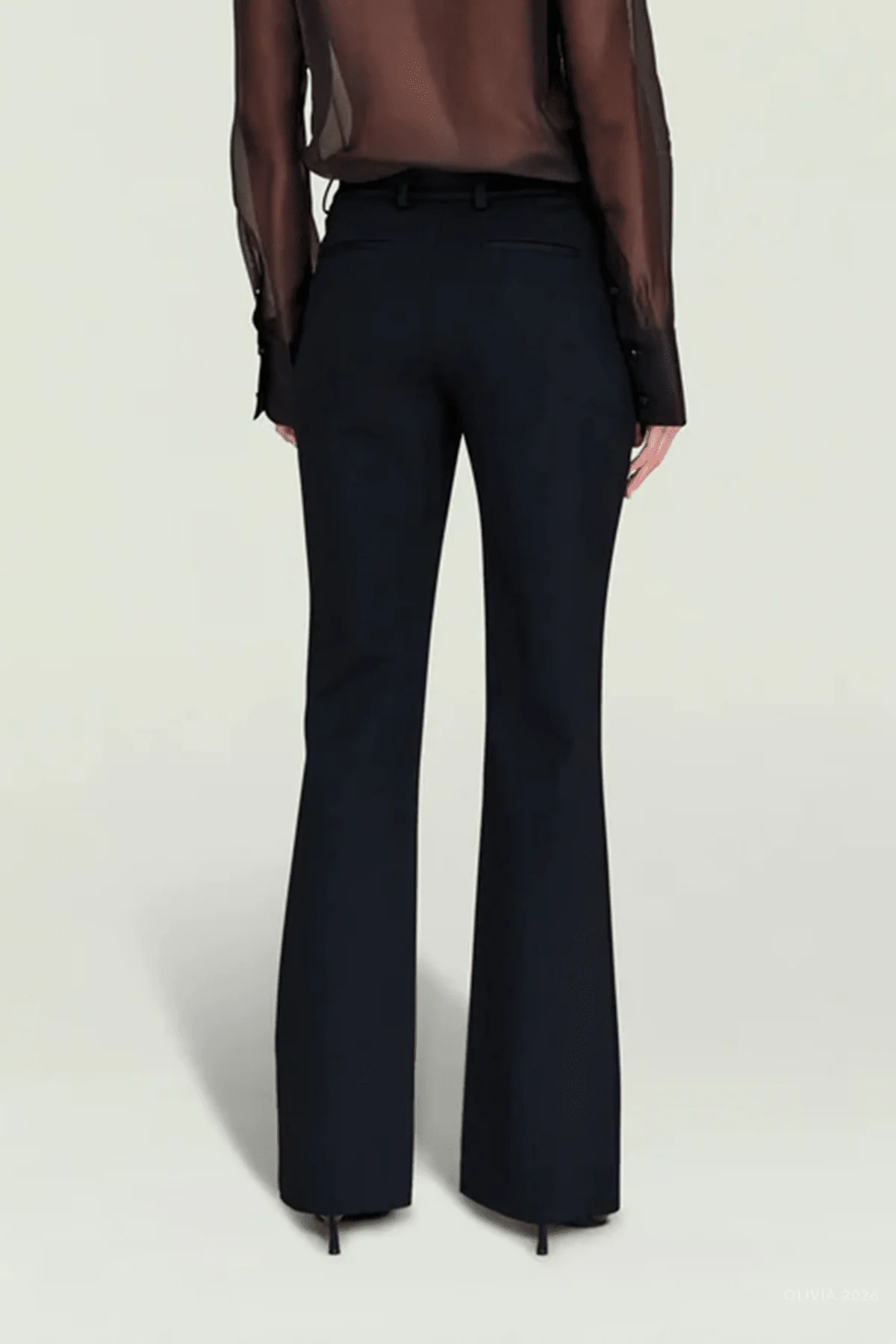 Kristen Perfect Work Trouser in Black - Image 3