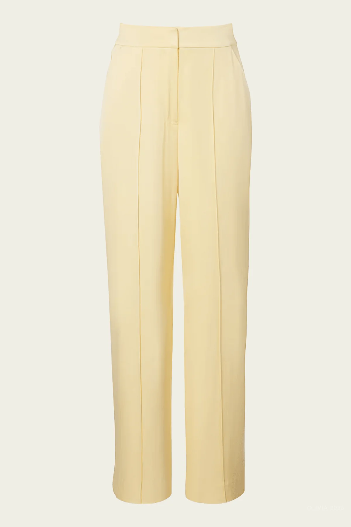 Kyra Wide-Leg Pant in Butter Cream