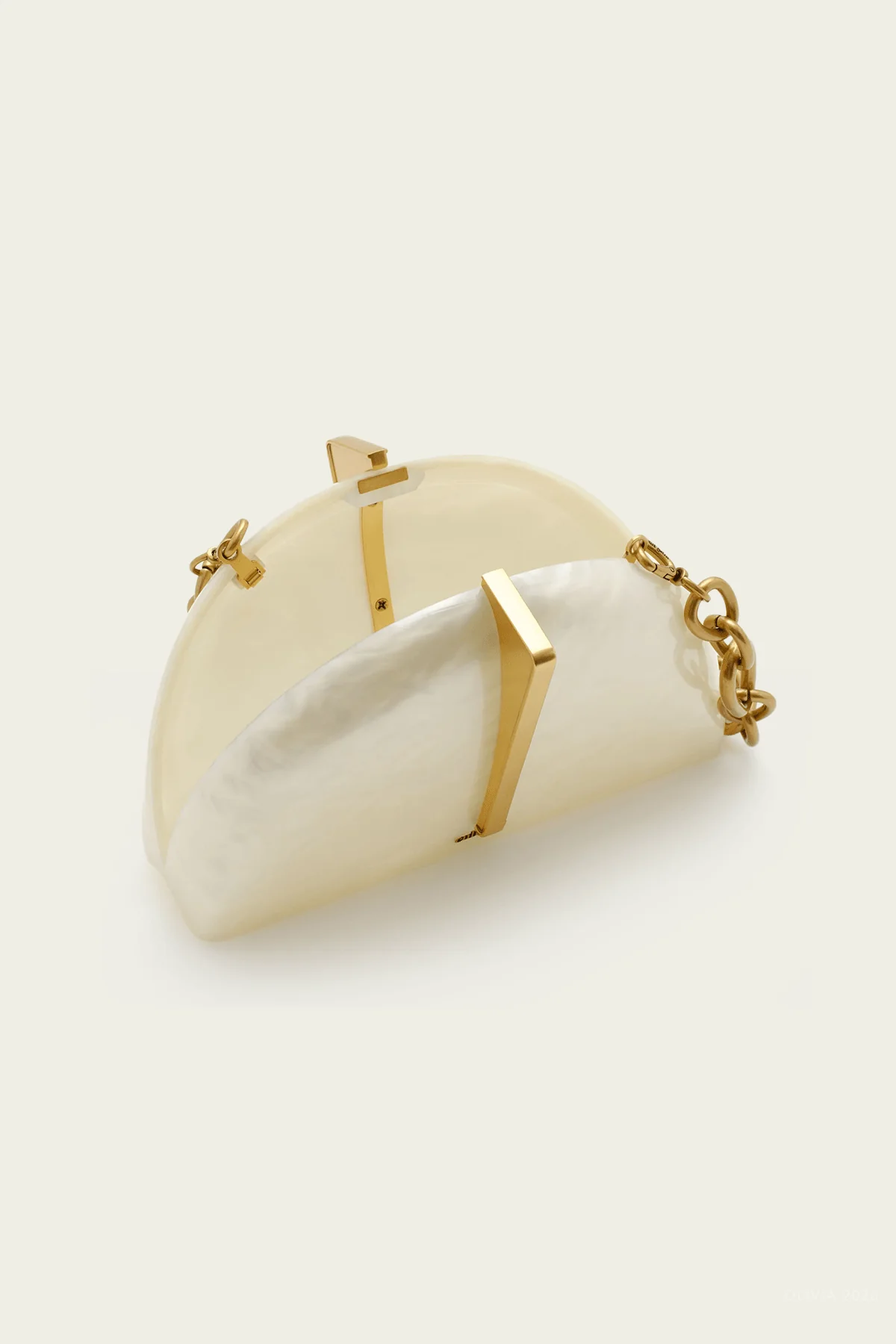 Laguna Clutch in Ivory - Image 2