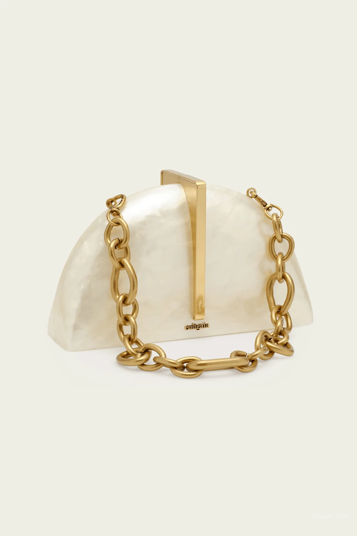 Laguna Clutch in Ivory - Image 3