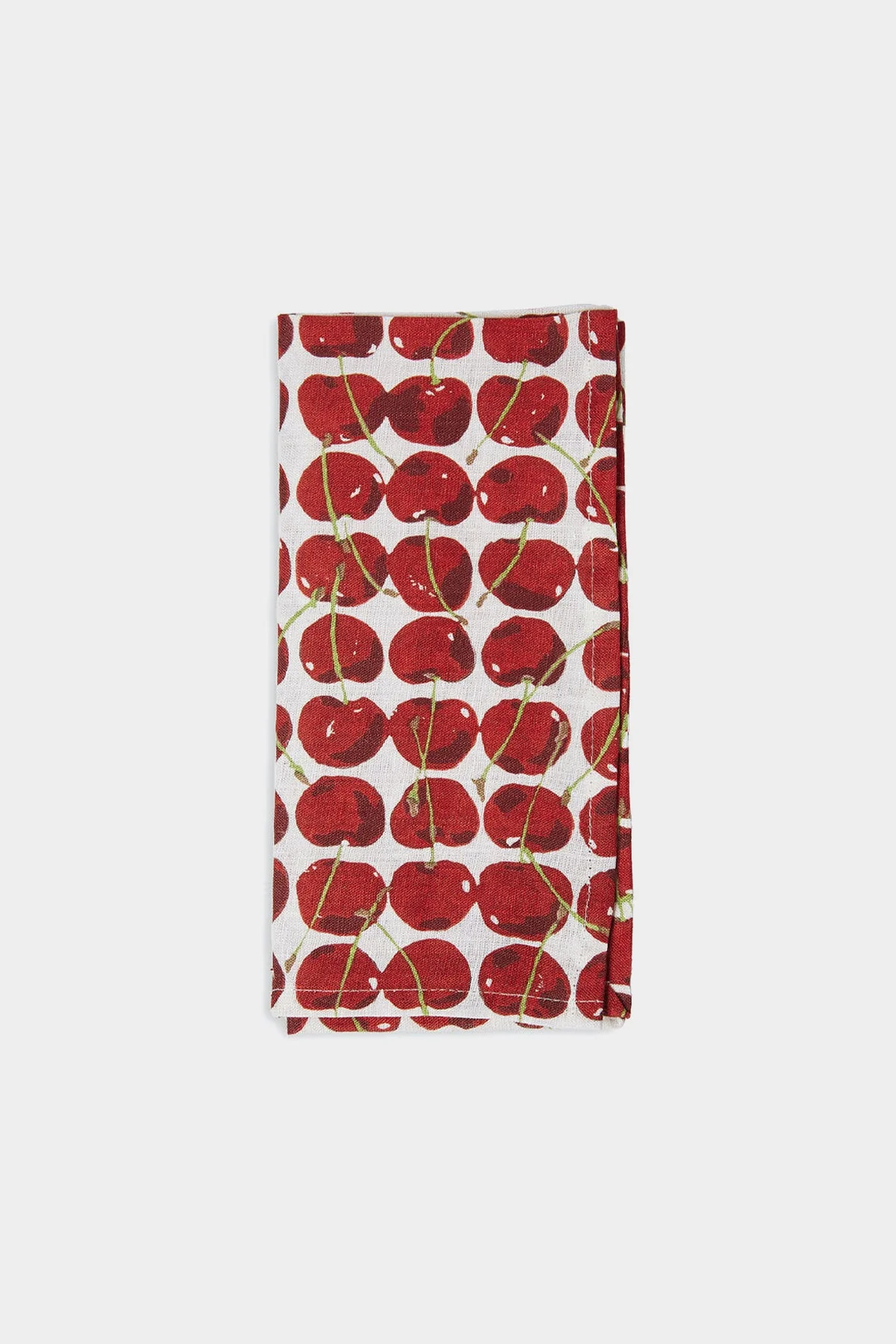 Large Dinner Napkin (Each) in Cherries Avorio