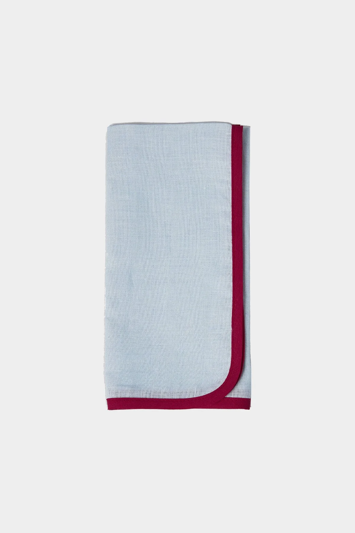 Large Dinner Napkin Set of 2 in Rainbow Celeste - Image 2