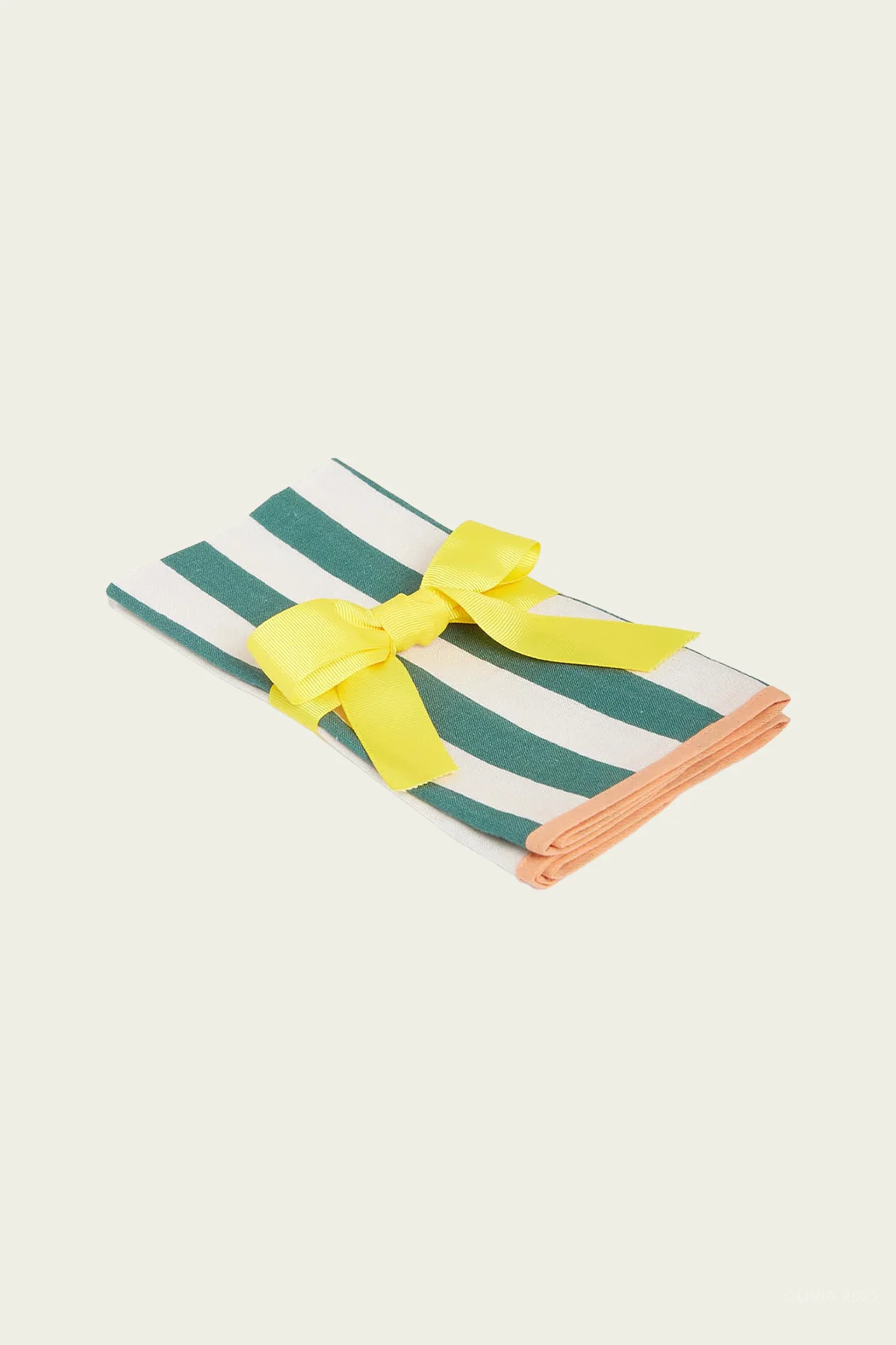 Large Napkins Set of 2 in Riviera Green