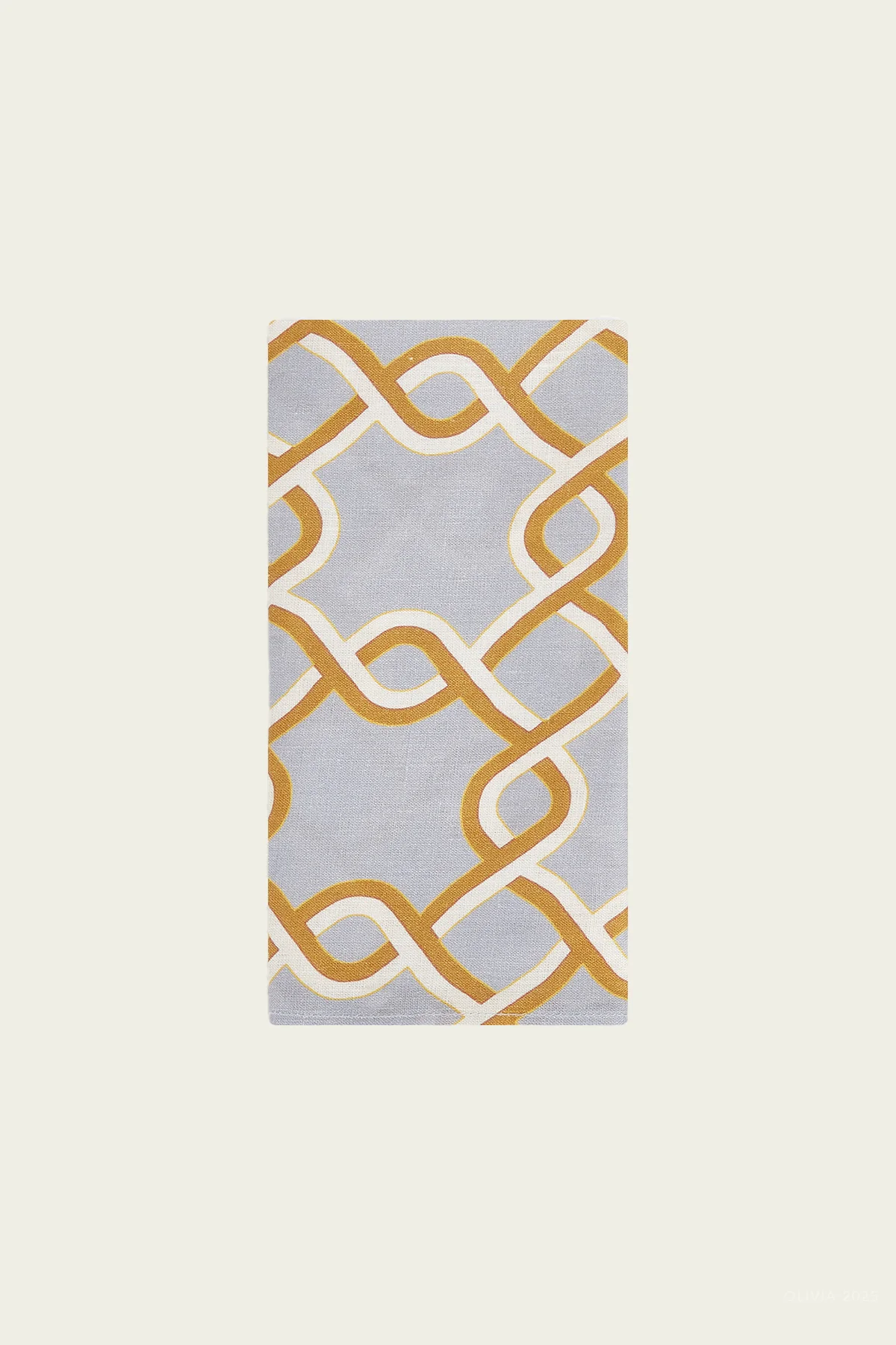 Large Napkins Set of 2 in Tackle Turquoise - Image 2