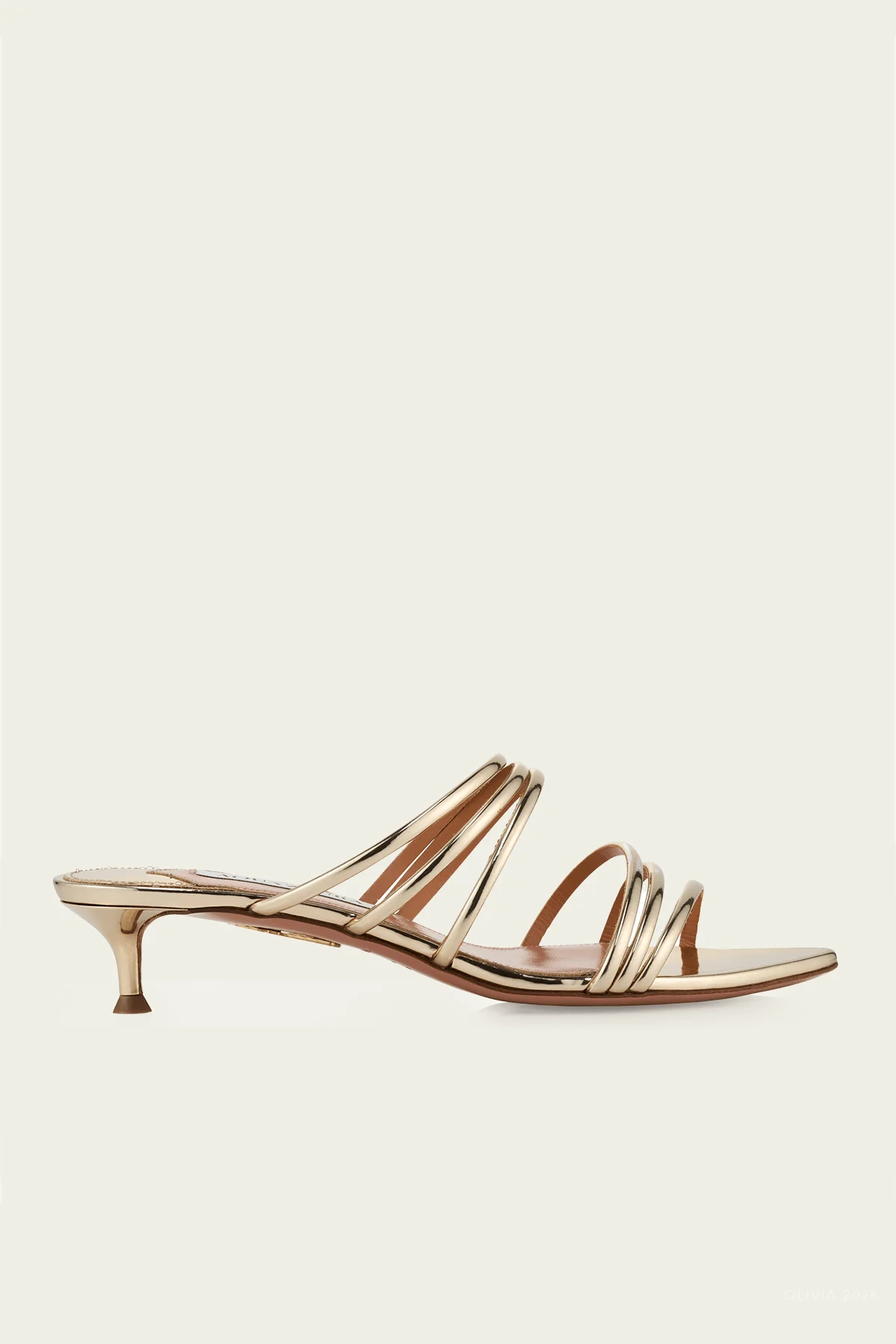Latour Mule 30 in Soft Gold