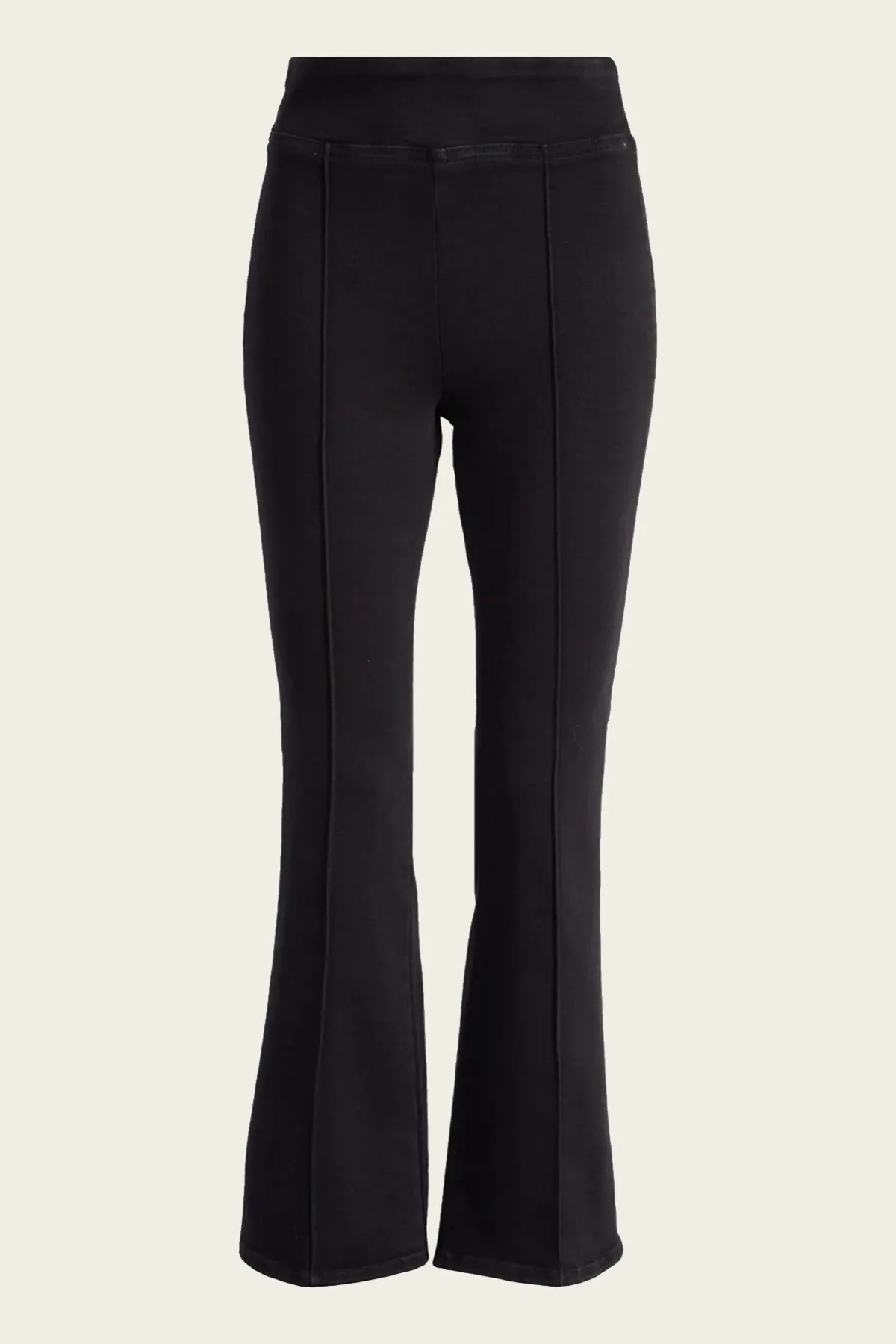 Jetset Crop Mini Boot Pintuck in Sheen Noir