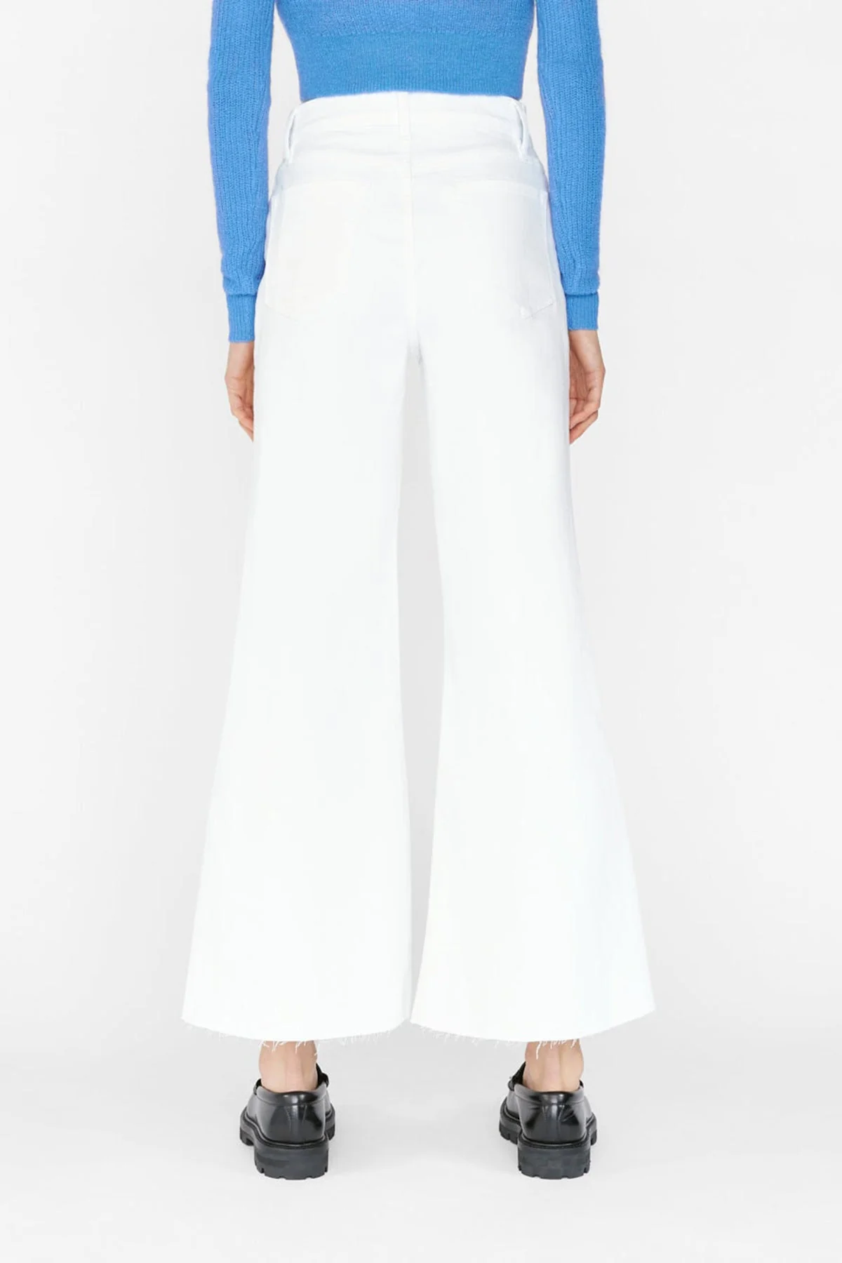 Le Palazzo Crop in Blanc - Image 3